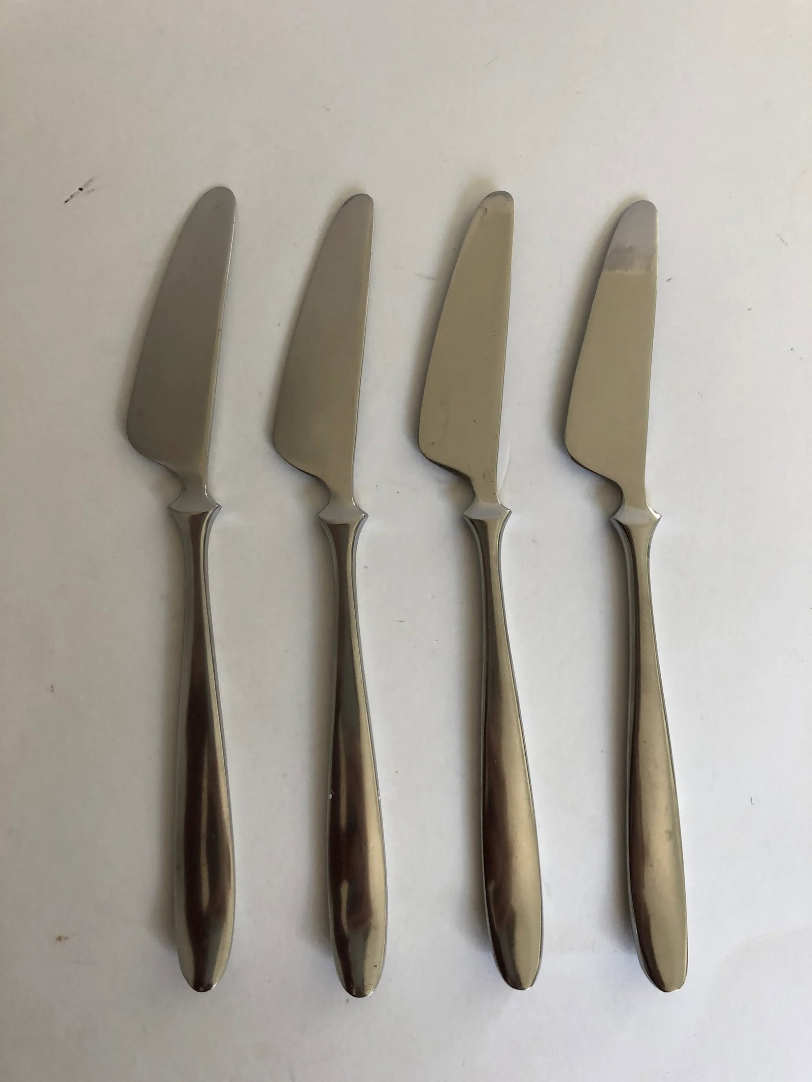 Midcentury Style Dansk Stainless Astrid Pattern Knives S/4 - 4