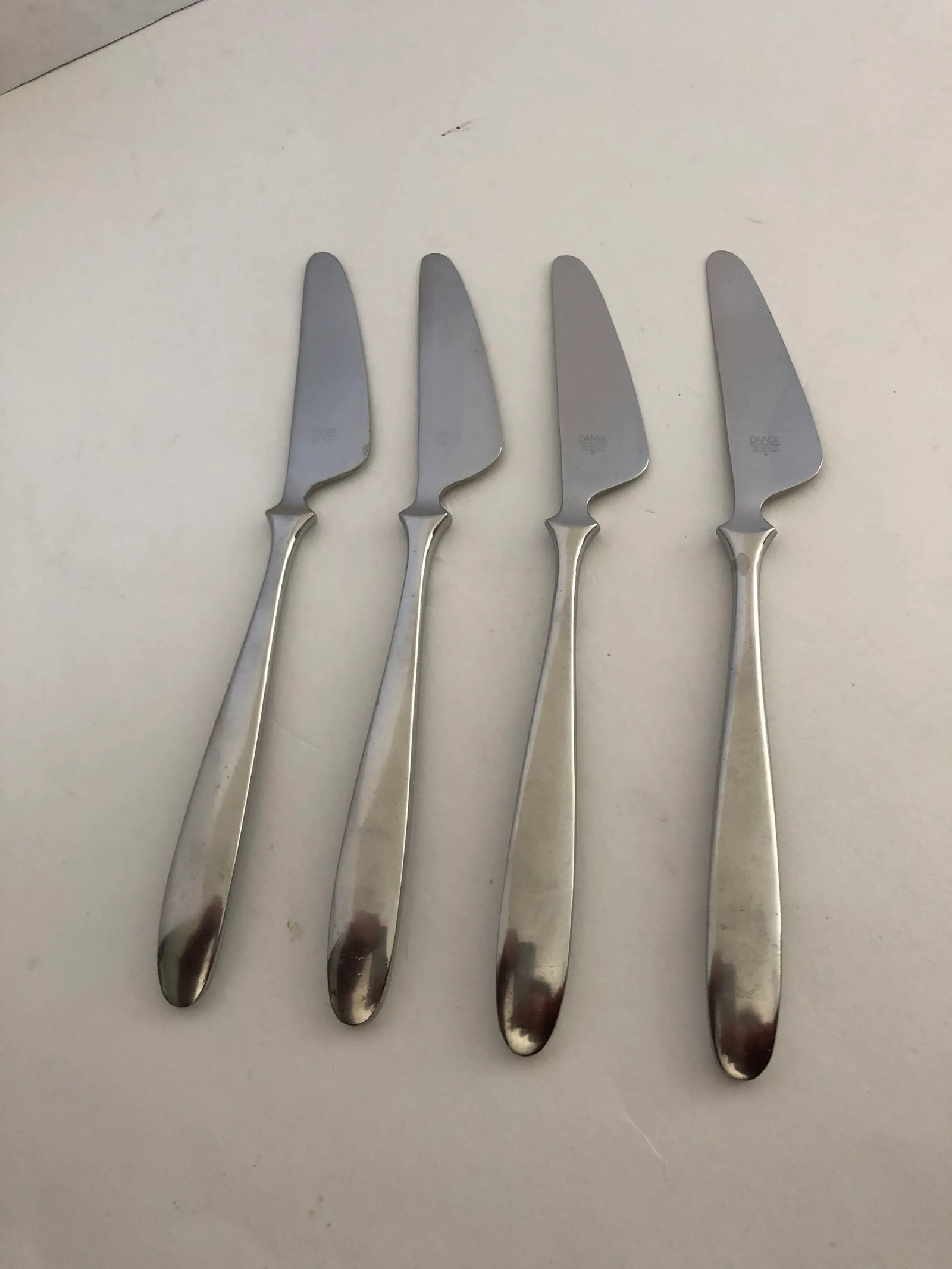 Midcentury Style Dansk Stainless Astrid Pattern Knives S/4 - 5