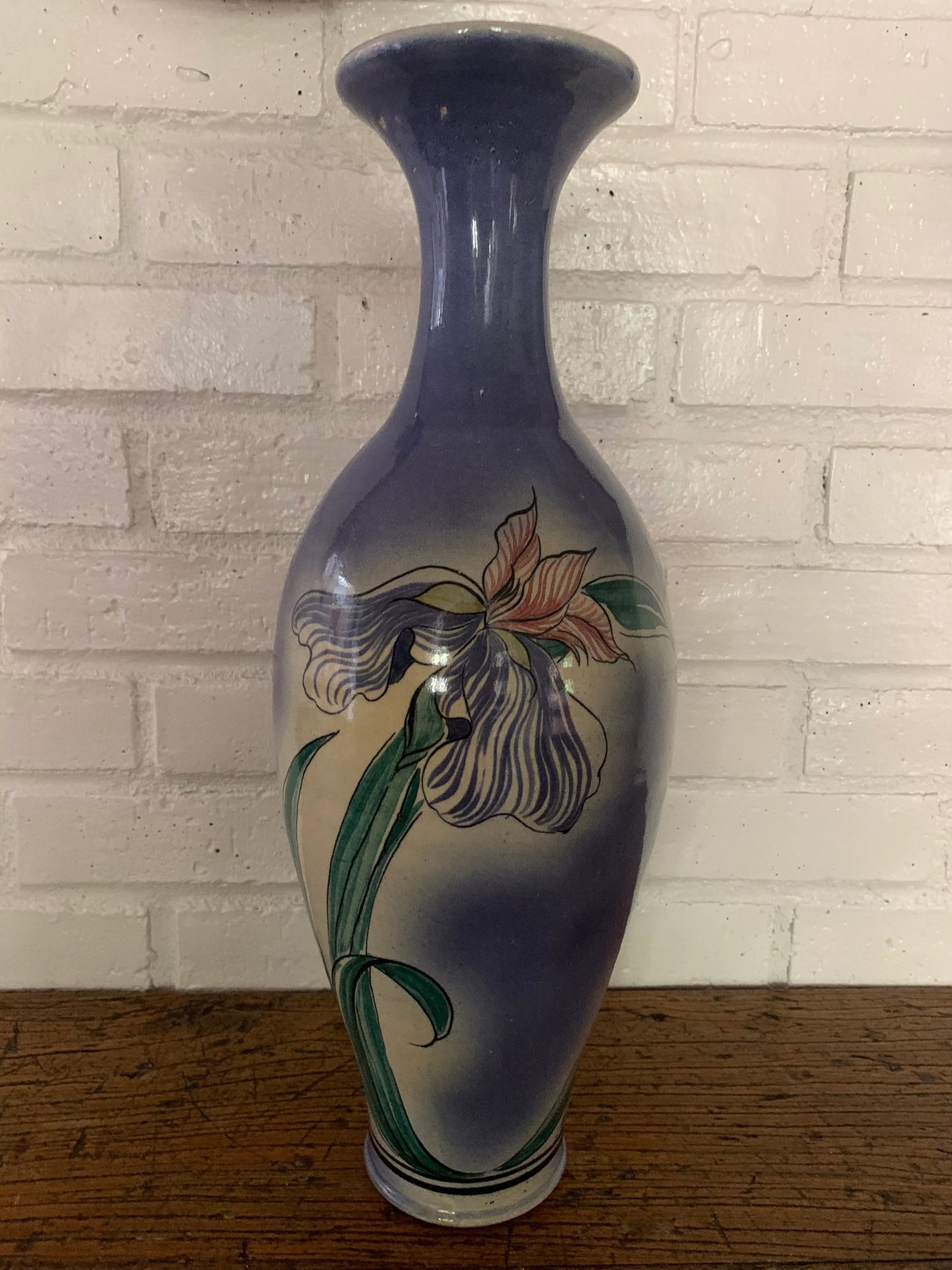 Vintage Ceramic Vase, Signed - 10