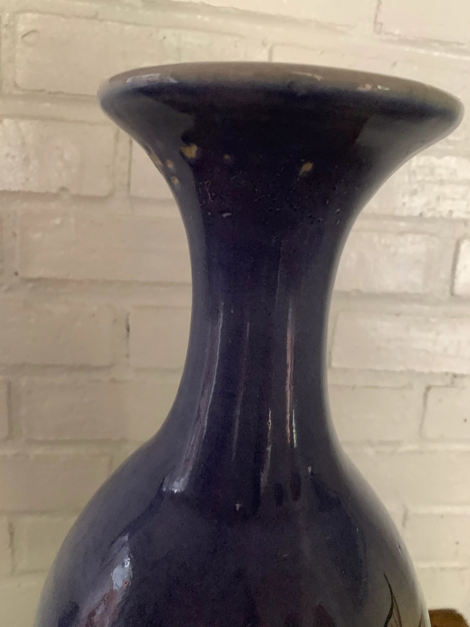 Vintage Ceramic Vase, Signed - 6