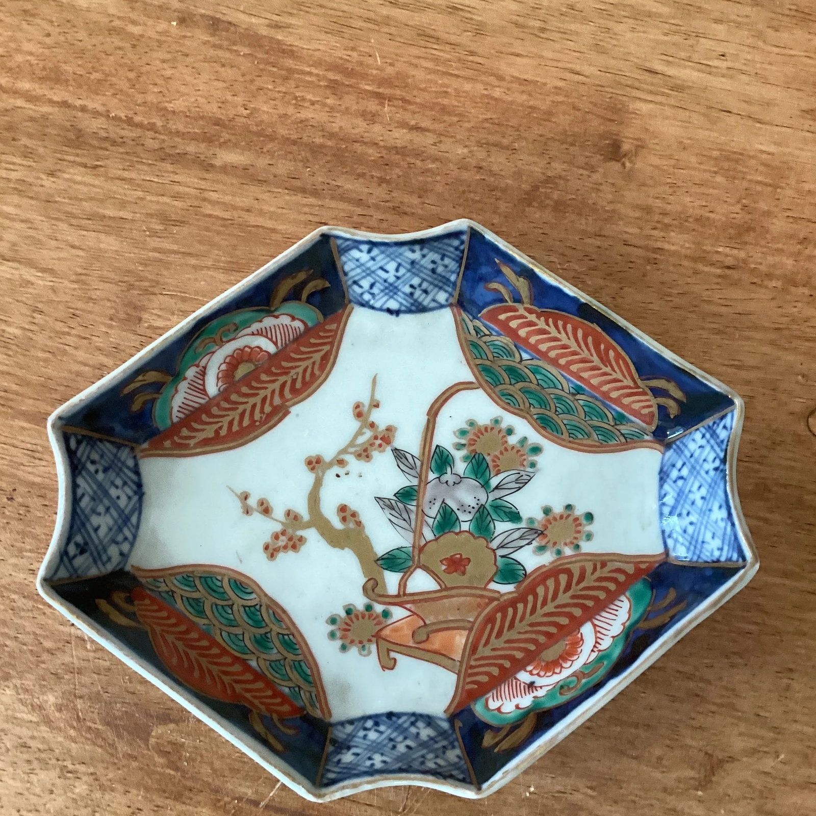 Japanese Imari Porcelain Rectangular Small Bowl Late 18th Century - 12