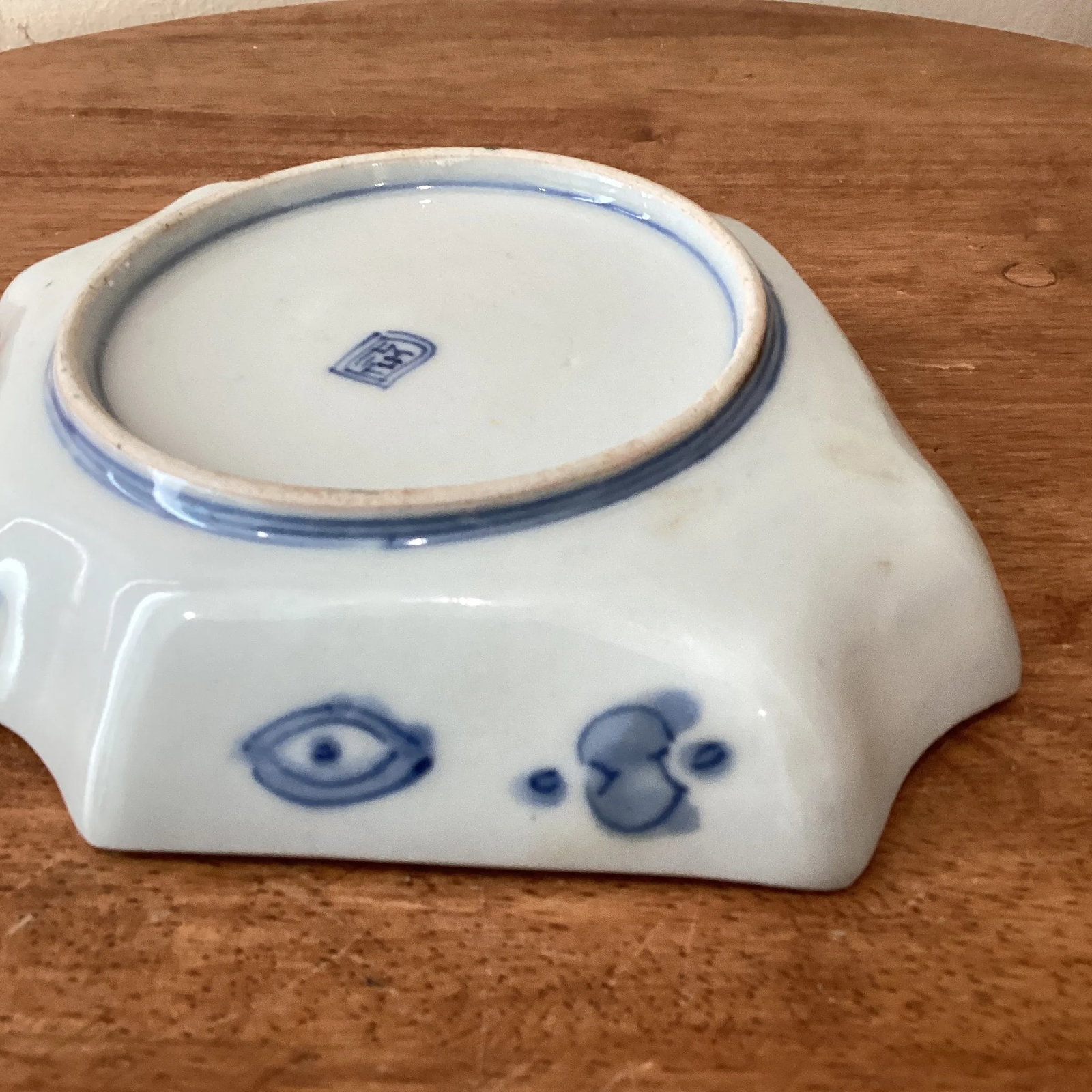 Japanese Imari Porcelain Rectangular Small Bowl Late 18th Century - 7