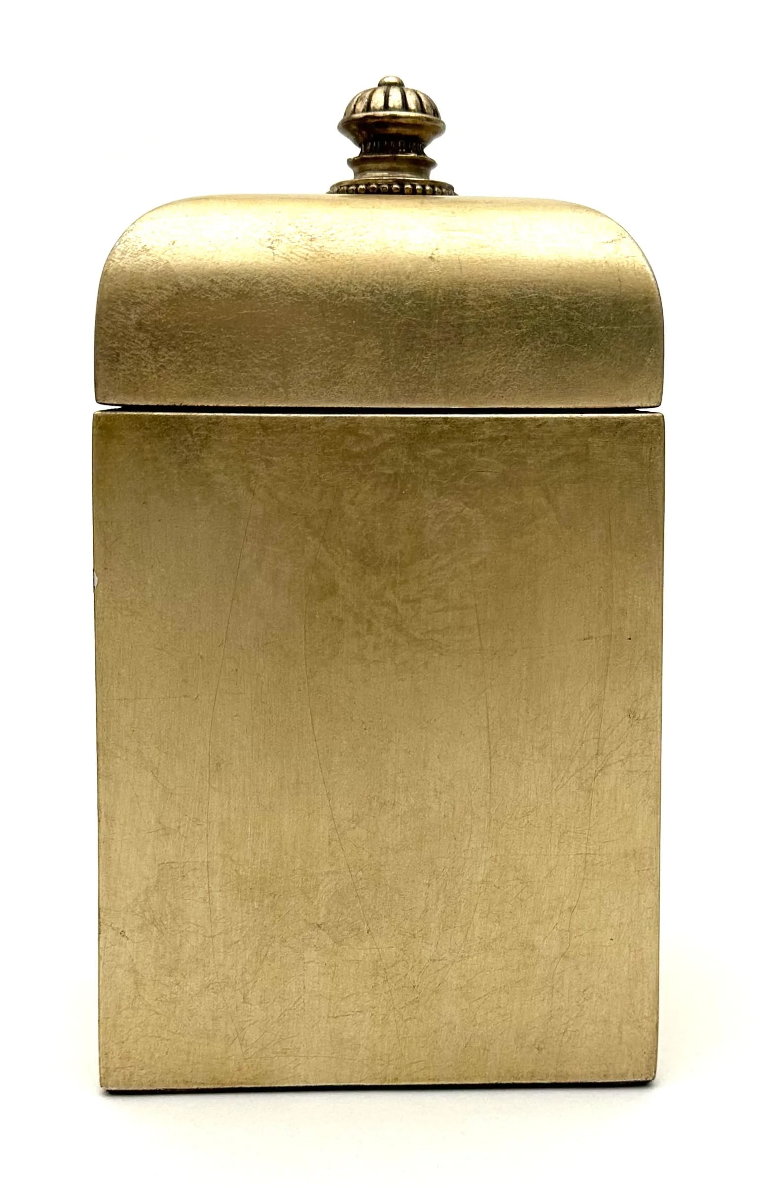 1980s Maitland Smith Gold Leaf Lacquer Box - 3