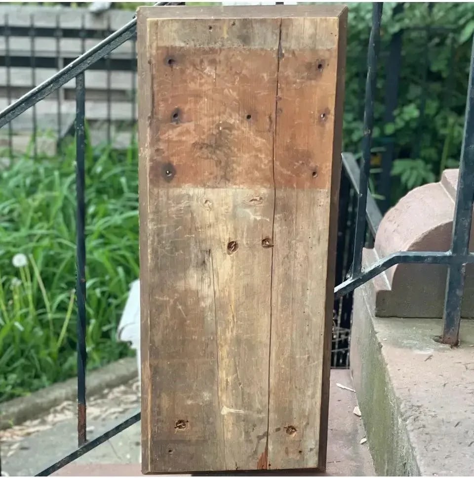 Early 20th Century Handmade Rustic Antique Sign for "Lineberger Ice & Fuel Co" in Gastonia,N.C. - 3