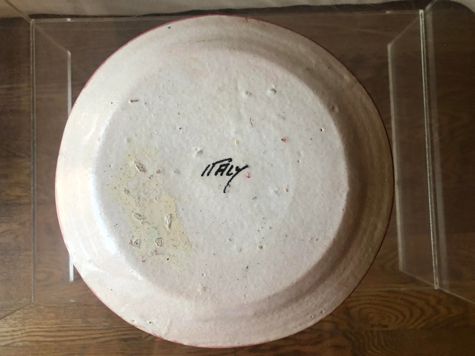 Italian Mid 20th Century Nautical Scene Stoneware Centrepiece Plate - 8