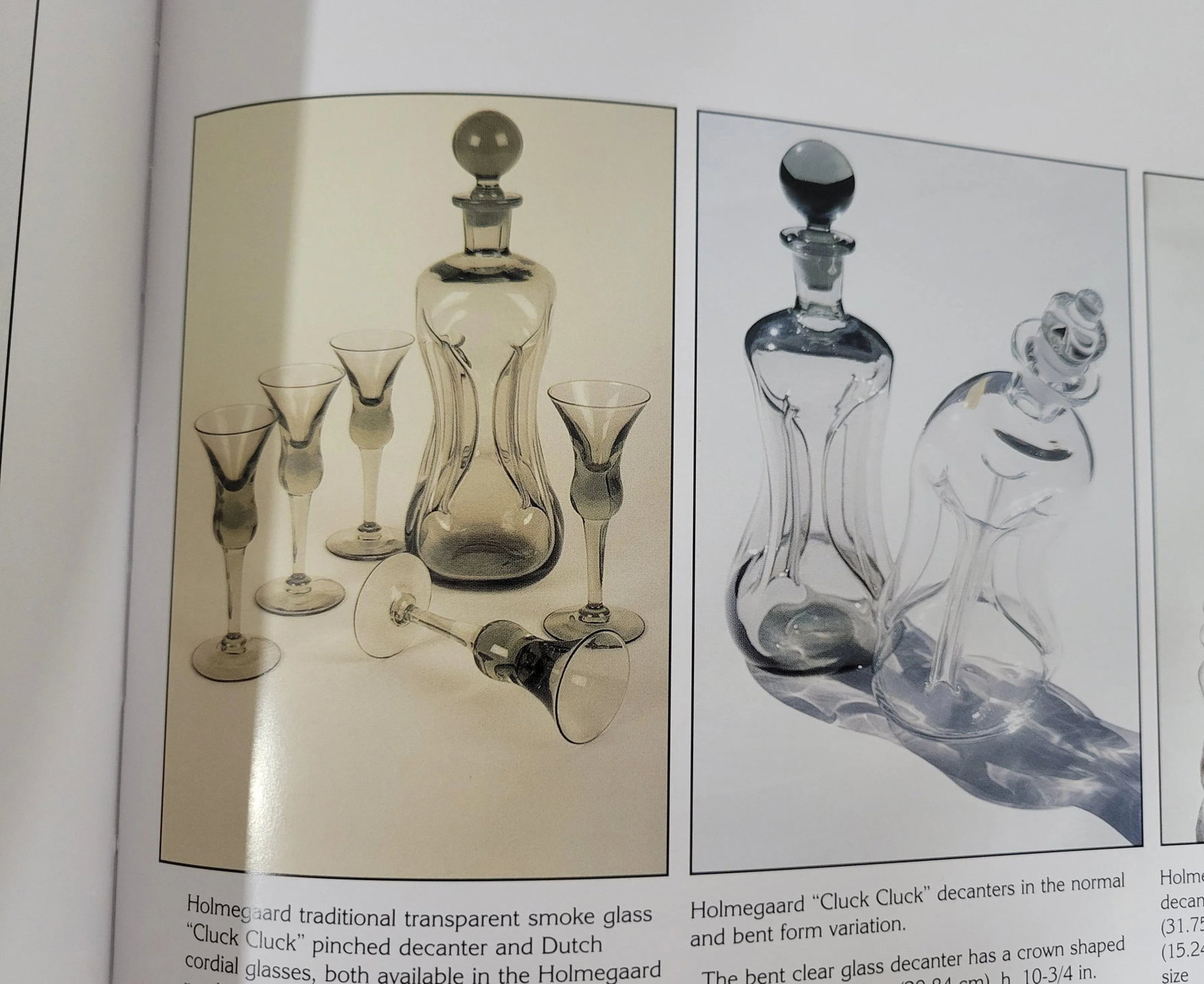 1950s Danish Modern Holmegaard Decanter and Glass Set- 6 Pieces - 12