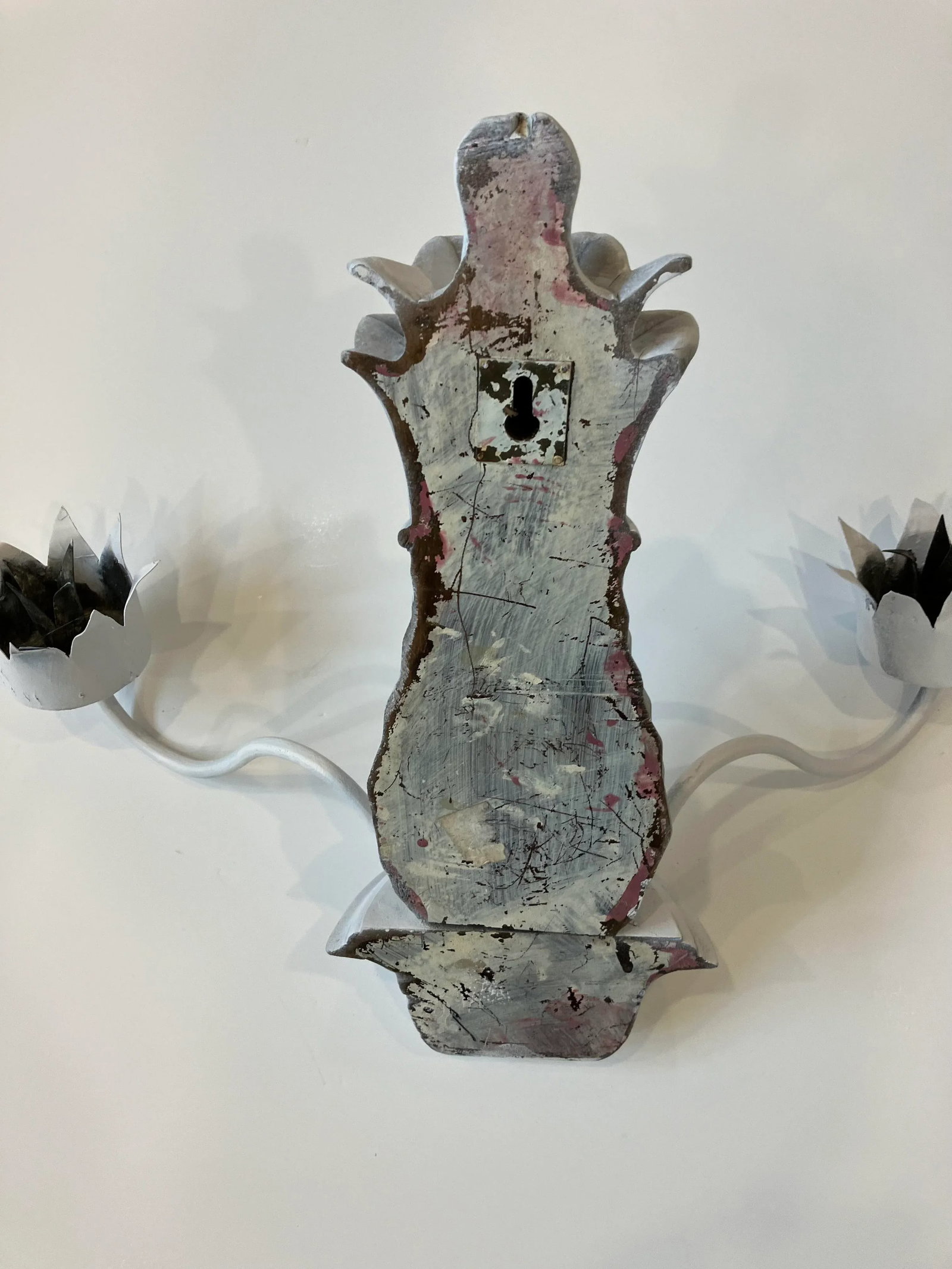 Pair of 1960s Pineapple Design Sconces - 6