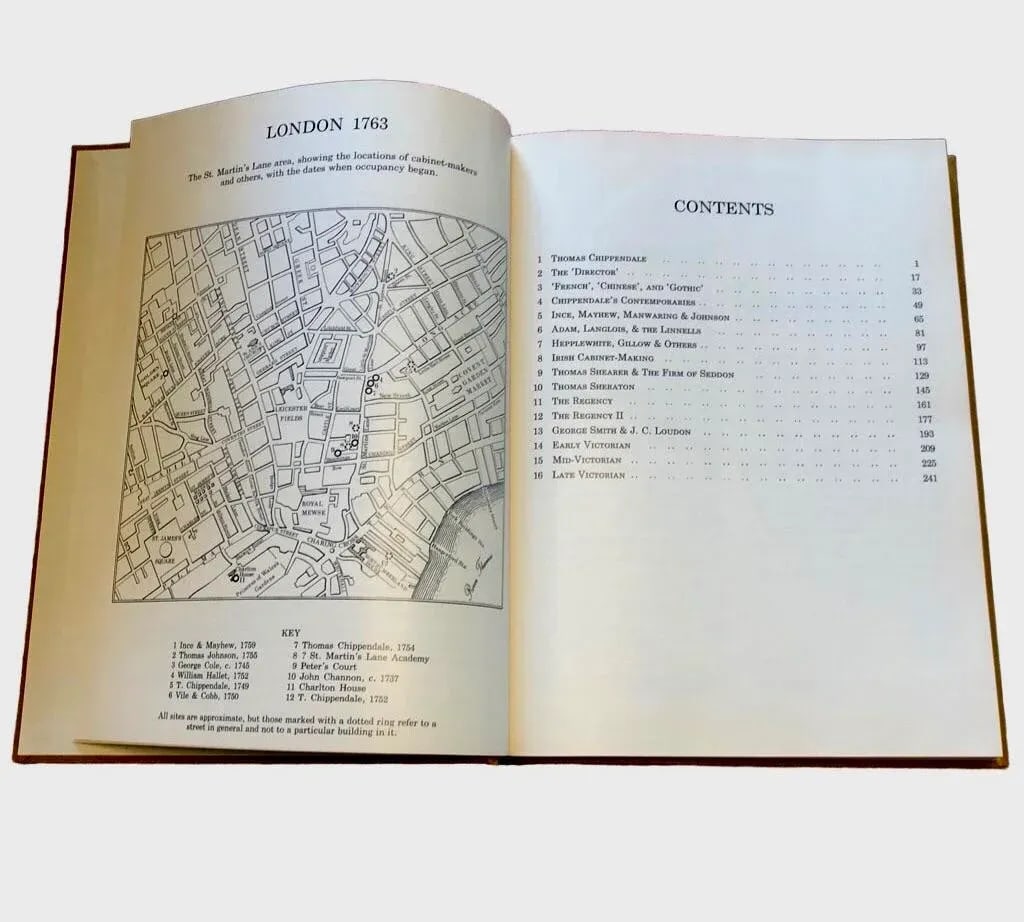 Vintage 1971 Hardcover English Furniture 1760-1900 Illustrated Guide by Geoffrey Wills - 6