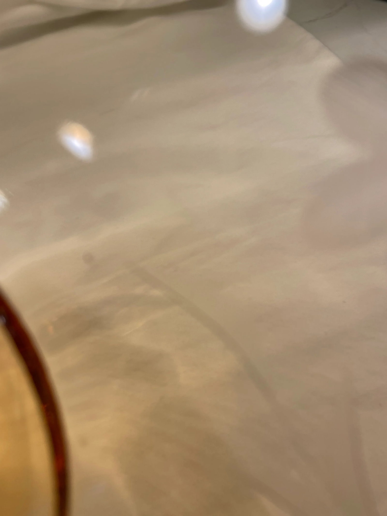 Mid-Century Modern Amber Glass Sandwich Tray - 7