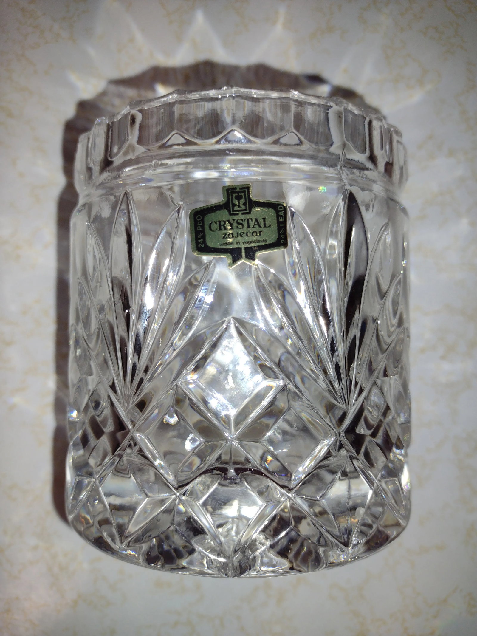 Mid 20th Century Zajecar Crystal Bowl - 10