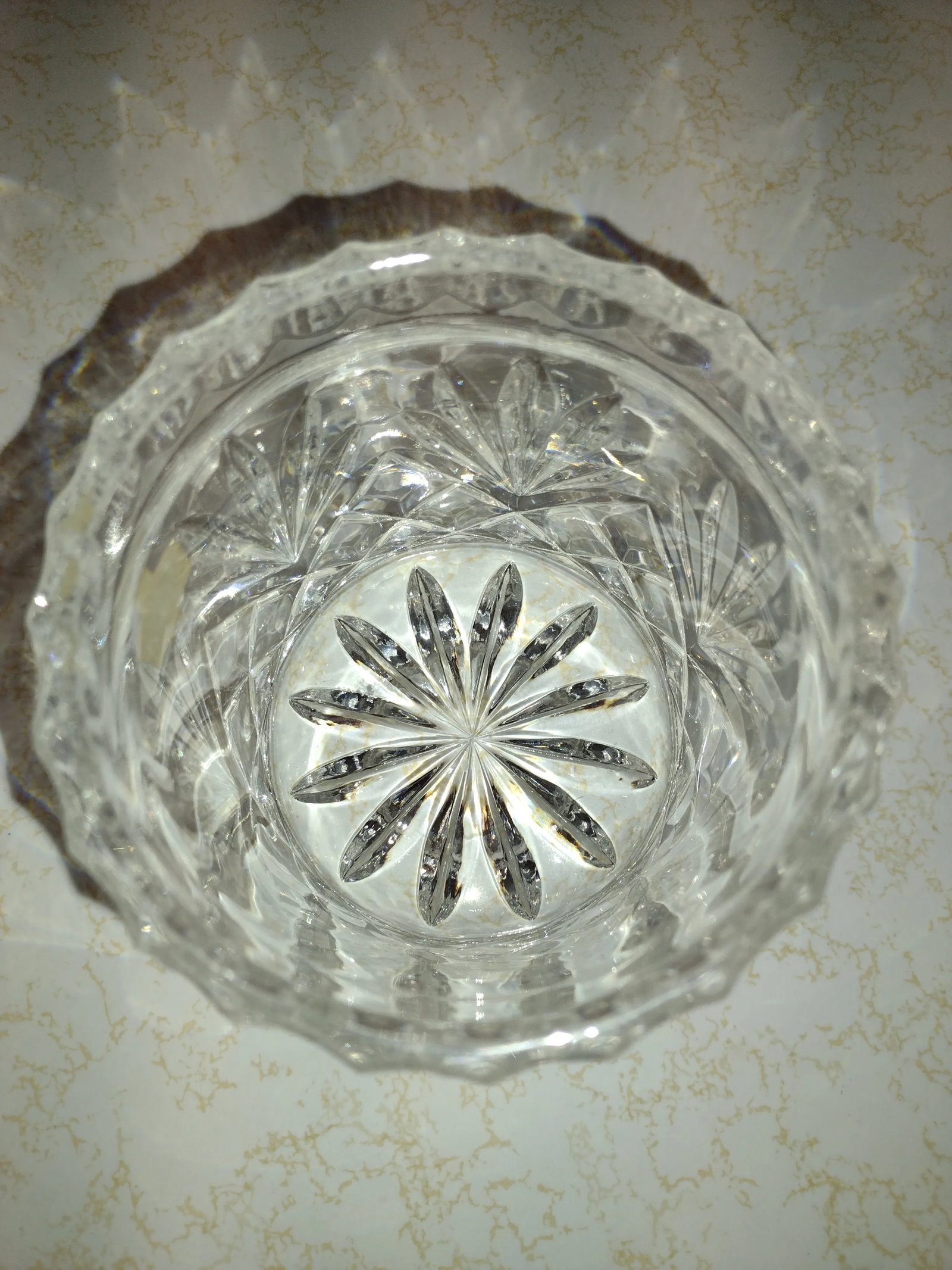 Mid 20th Century Zajecar Crystal Bowl - 3