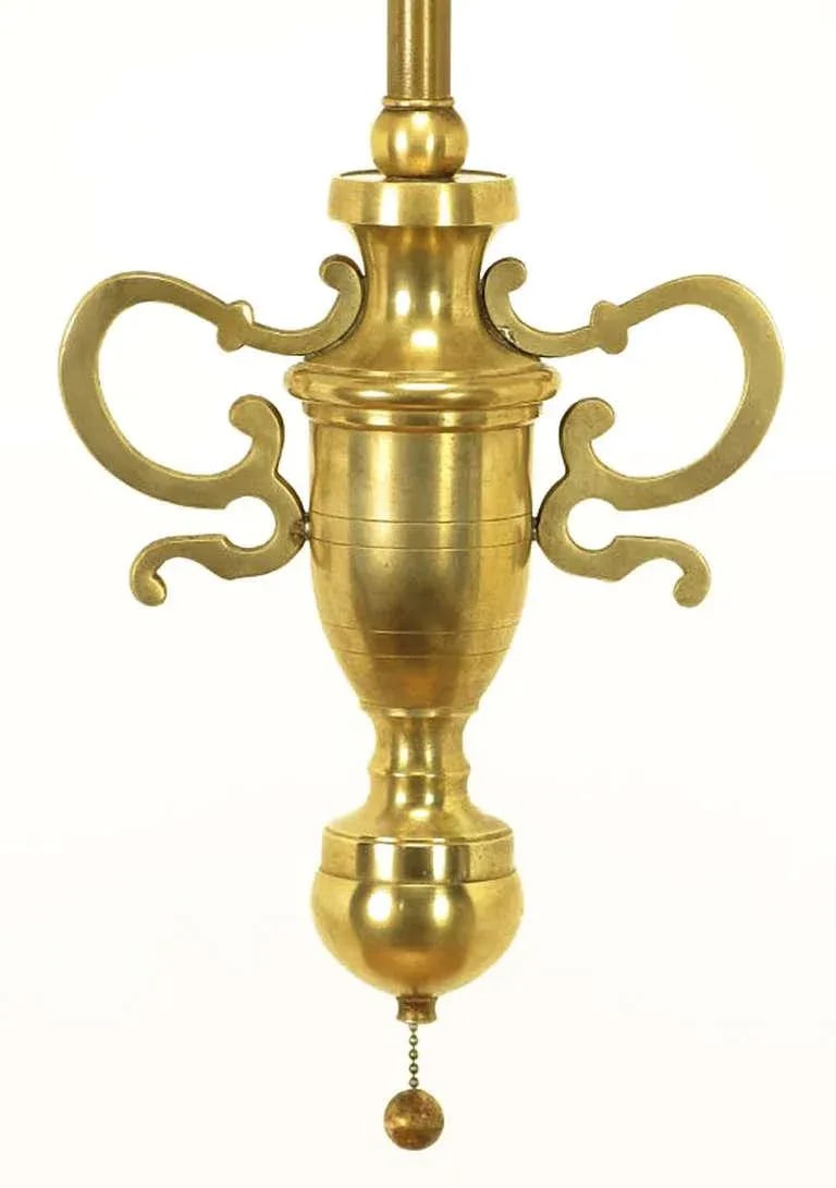 Marbro Brass Empire Style Pendant Lamp - 5