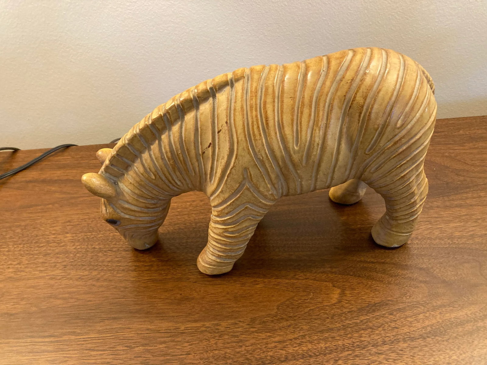 Mid 20th Century Mid-Century Modern Zebra Sculpture - 3