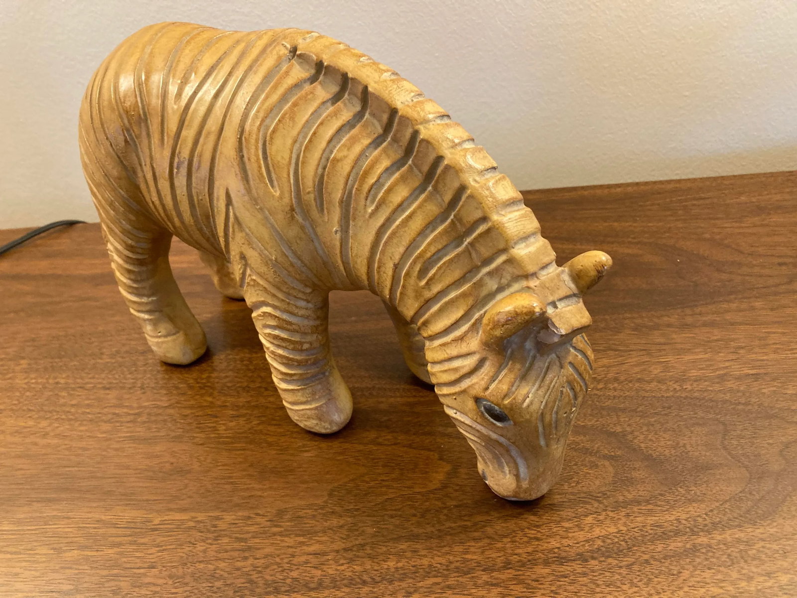 Mid 20th Century Mid-Century Modern Zebra Sculpture - 4
