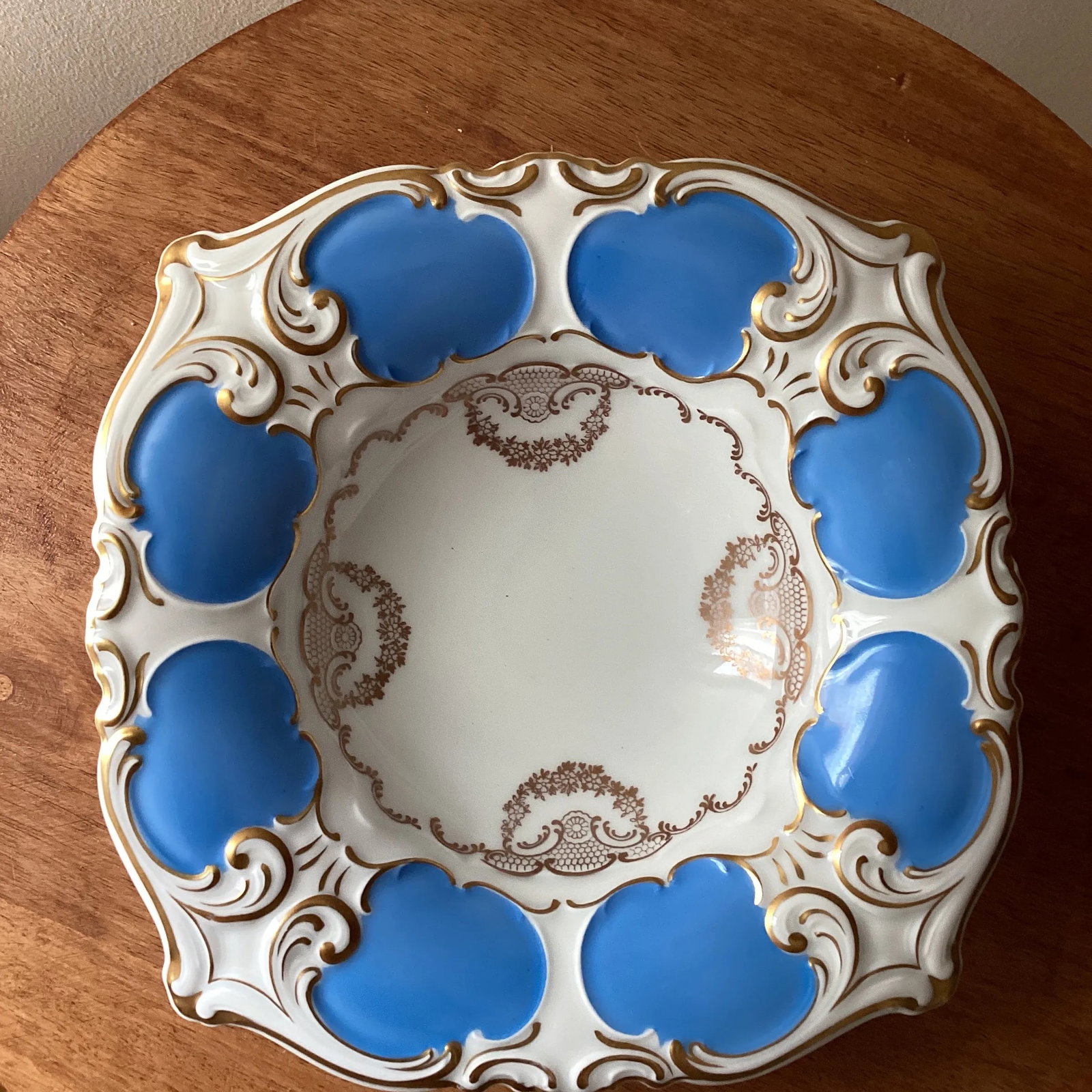 Early 20th Century Stunning Volkstedt German Porcelain Centerpiece/Bowl - 3