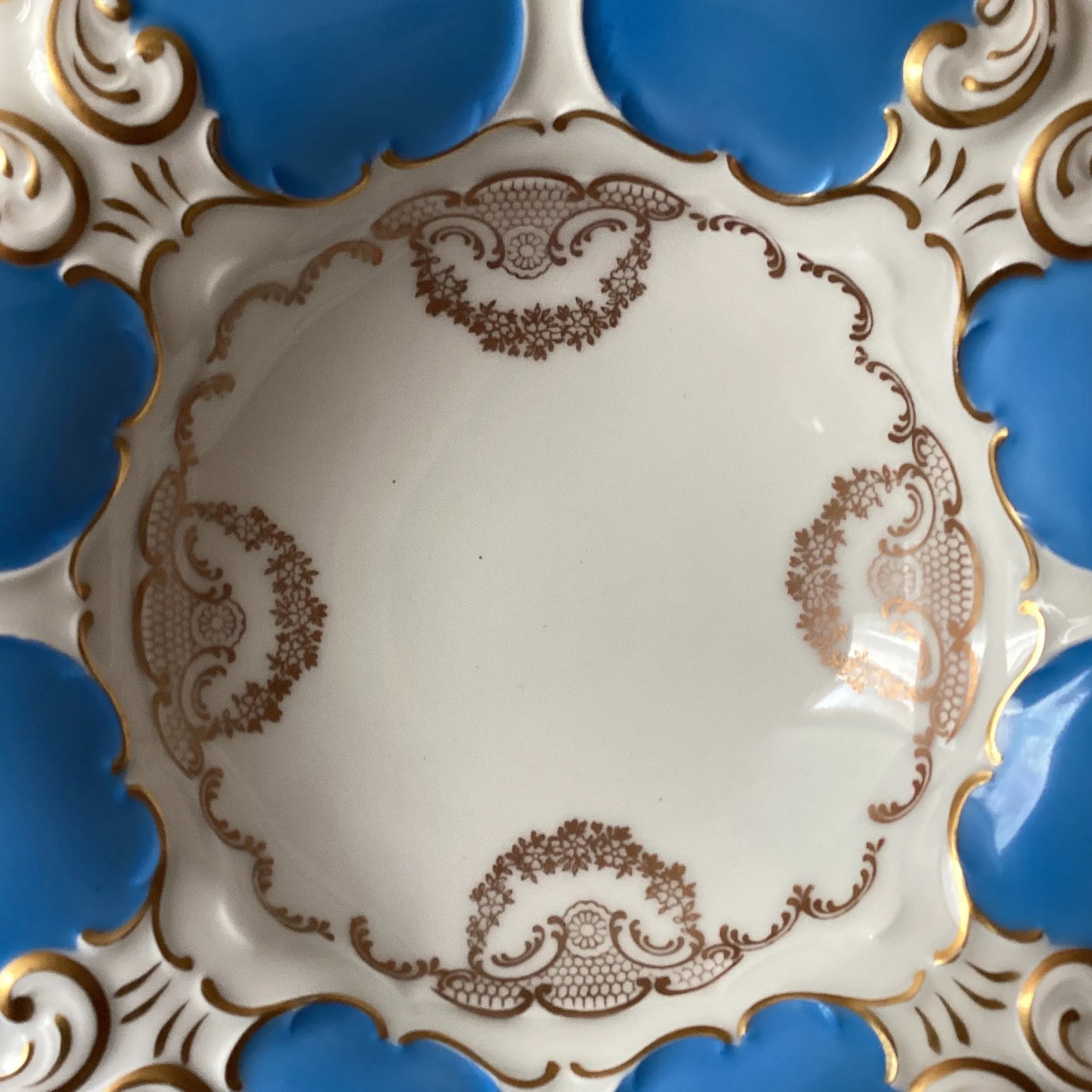 Early 20th Century Stunning Volkstedt German Porcelain Centerpiece/Bowl - 4