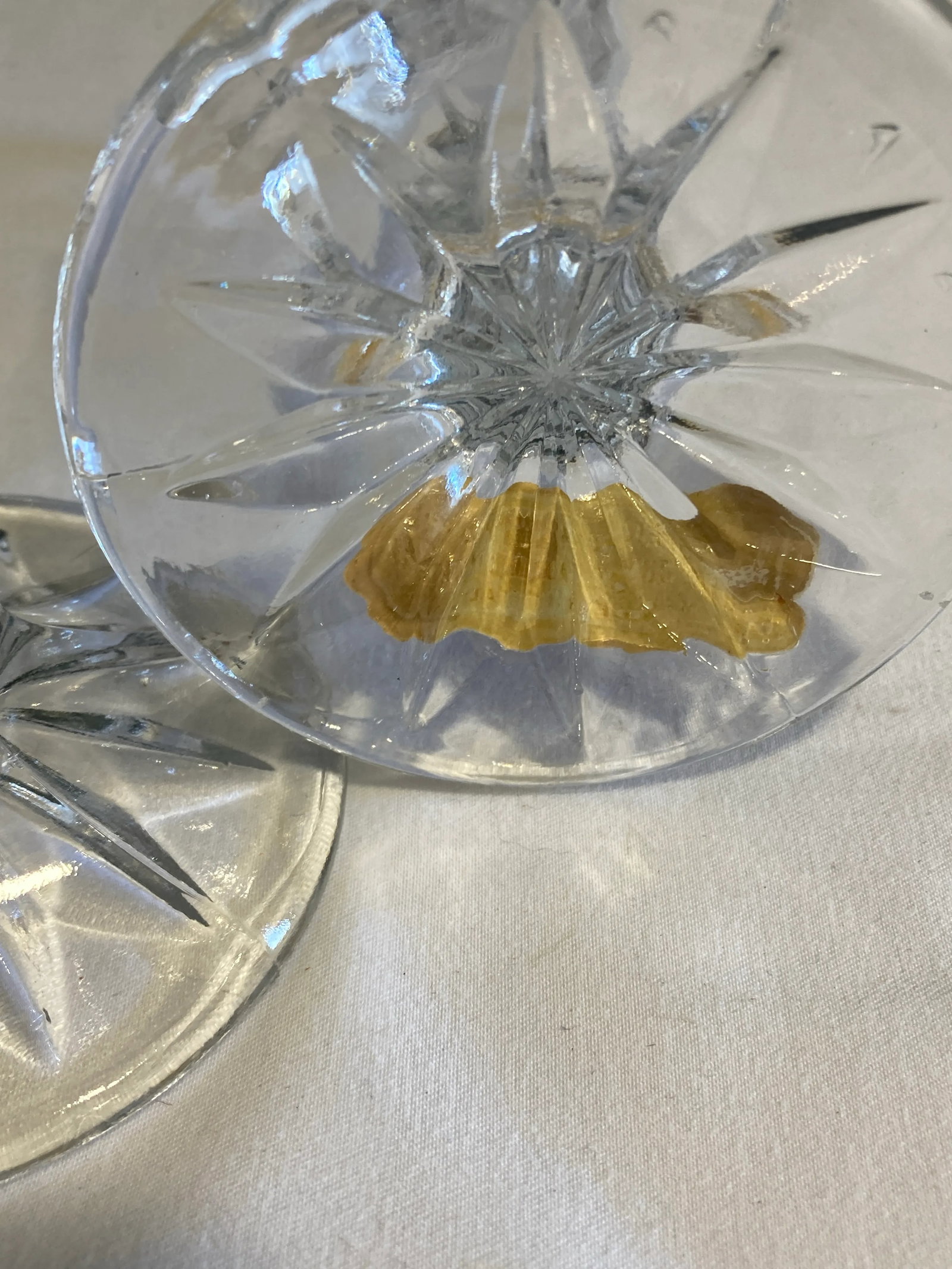 Vintage Italian Hand Cut Crystal Candlesticks, a Pair - 6