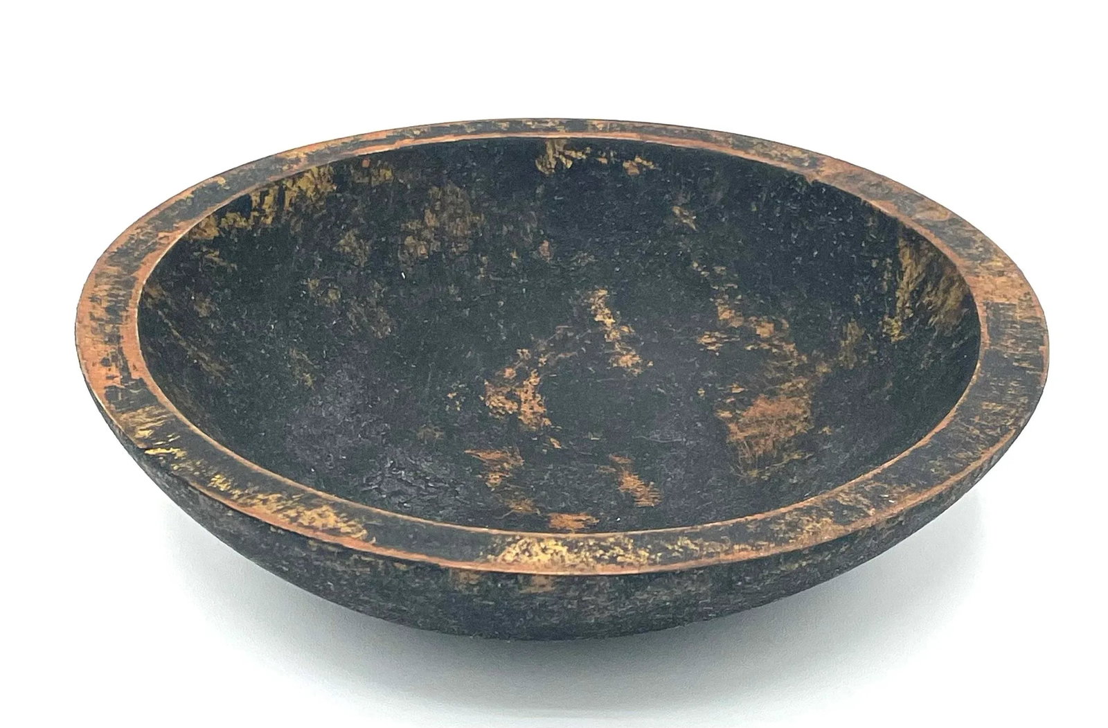 1930s Vintage African Handmade Wooden Bowl - 2