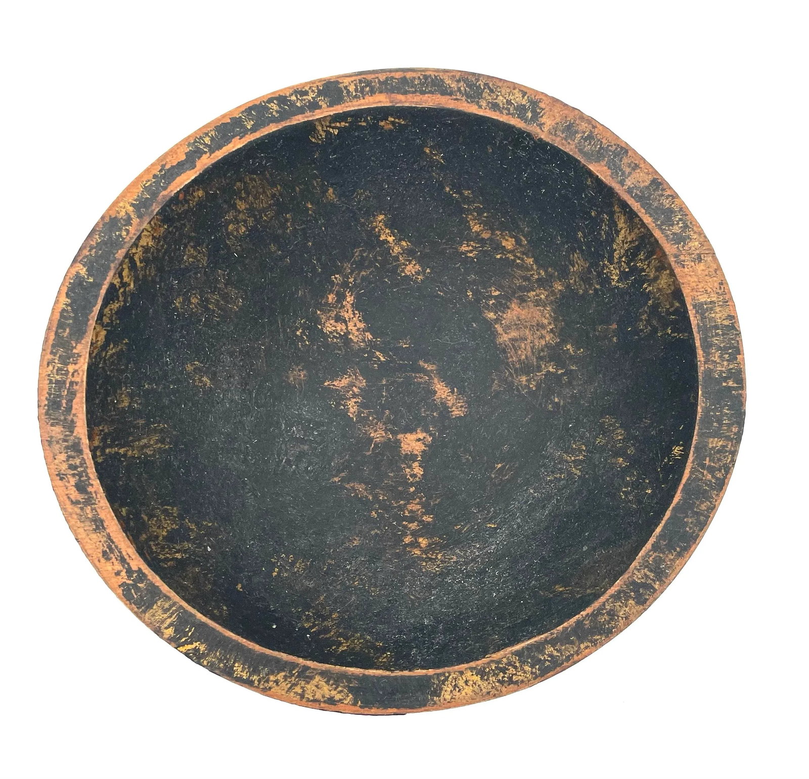1930s Vintage African Handmade Wooden Bowl - 3