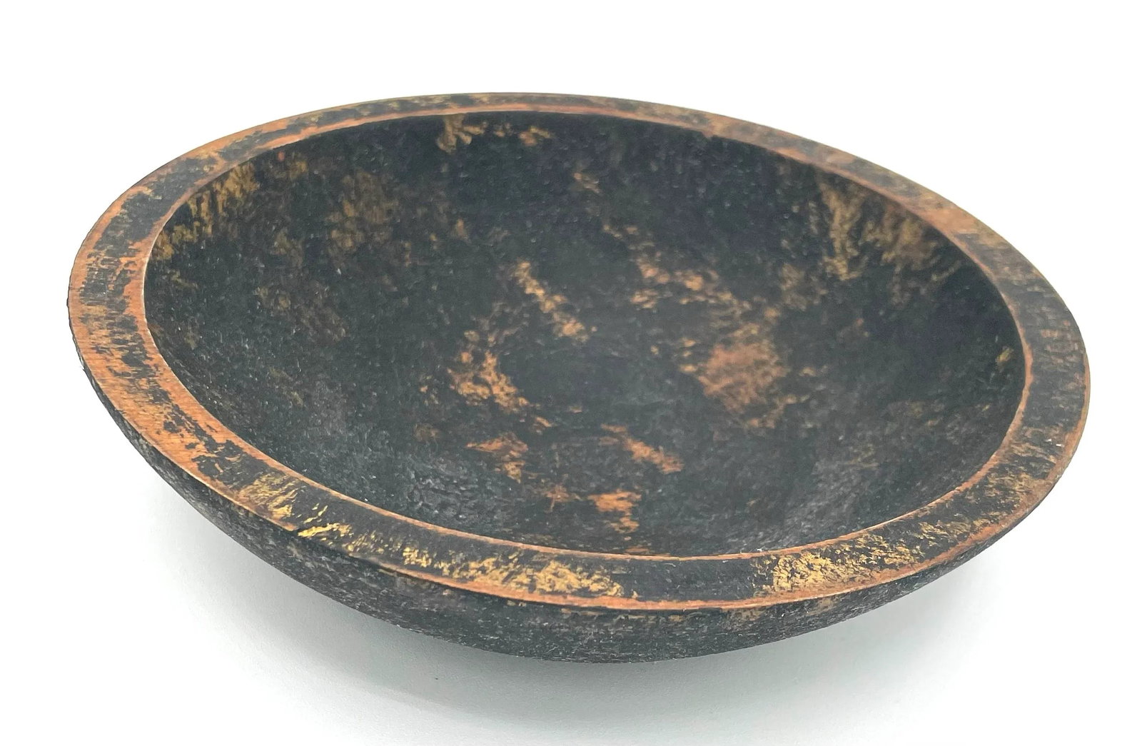 1930s Vintage African Handmade Wooden Bowl - 5