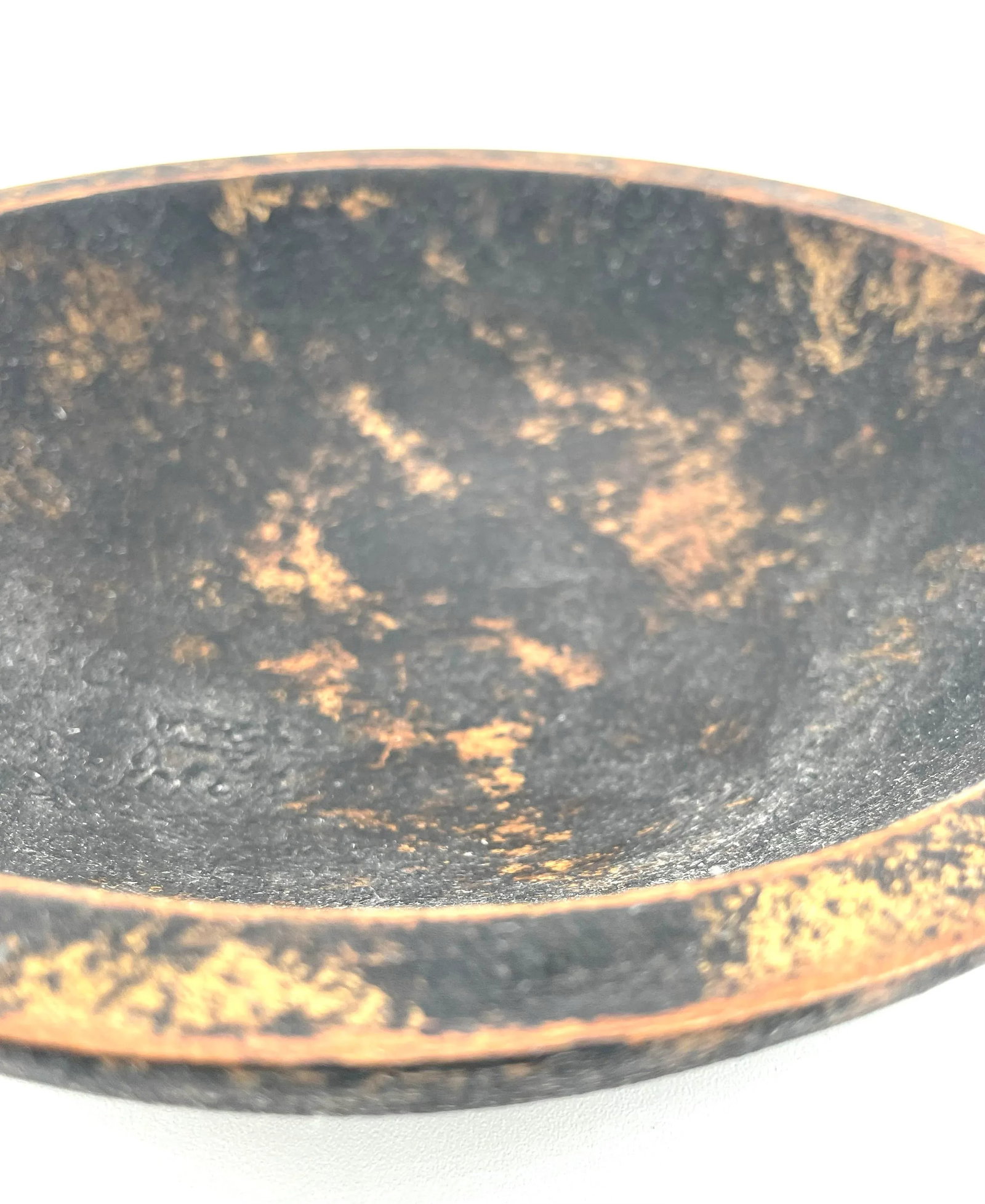 1930s Vintage African Handmade Wooden Bowl - 6