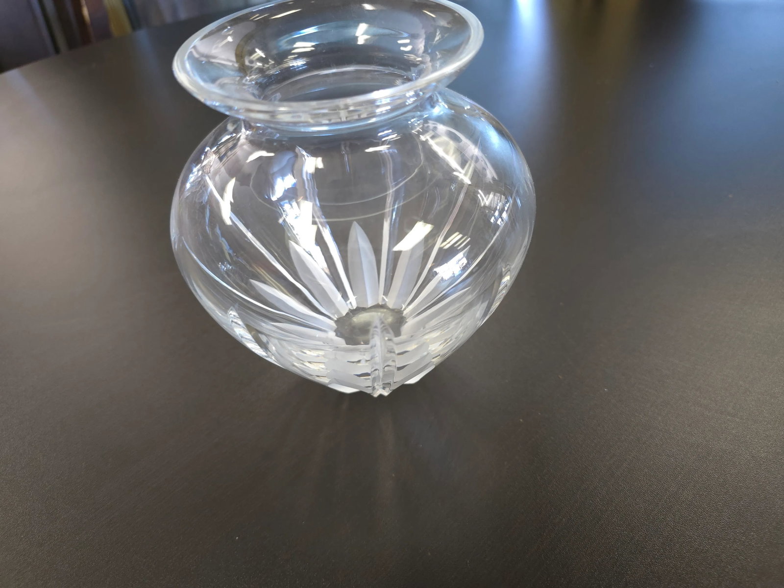 Late 20th Century Royal Doulton Crystal Vase - 2