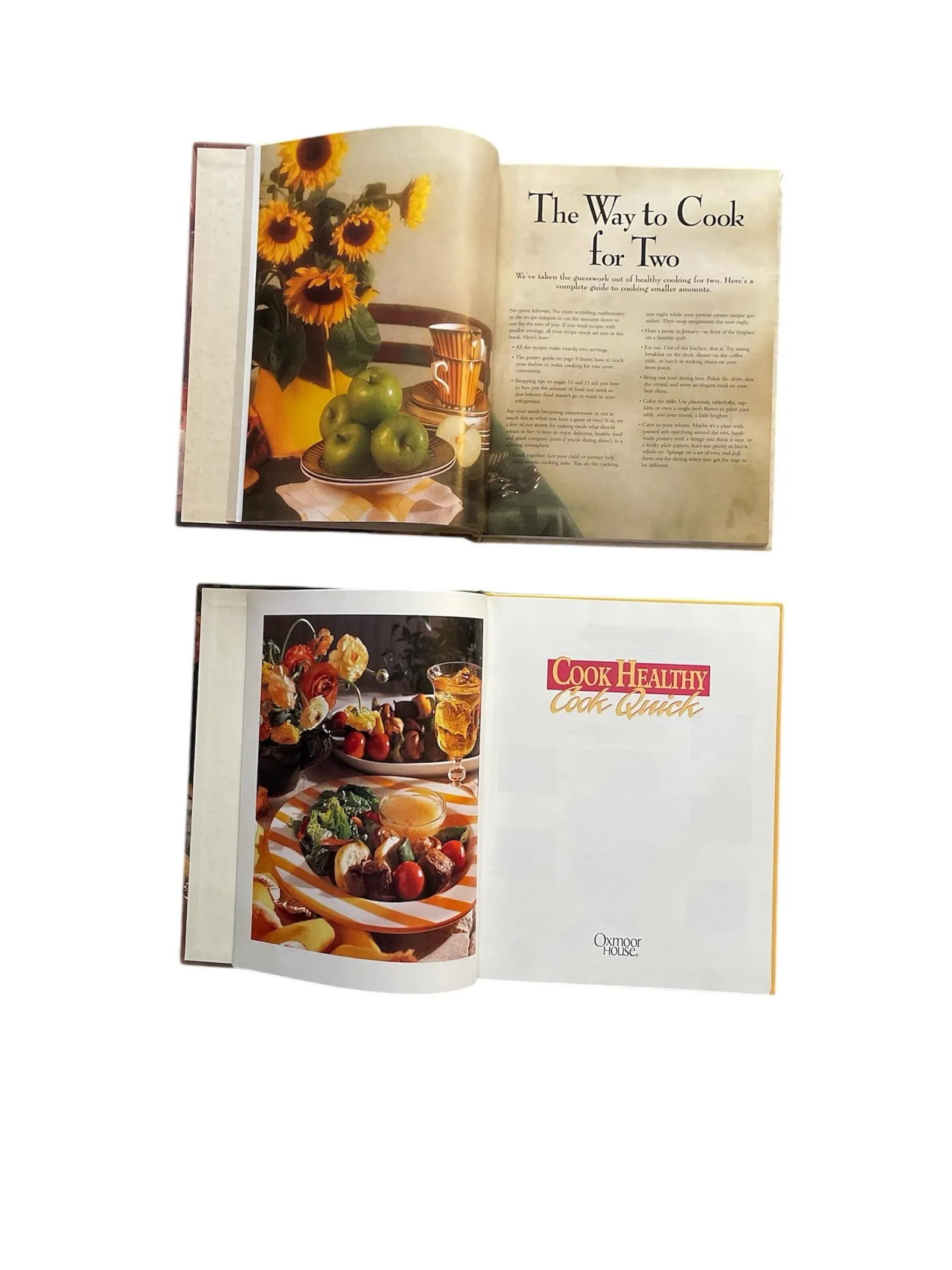 Vintage Today's Gourmet Cookbooks a Series From Oxmoor House- Set of 5 - 6