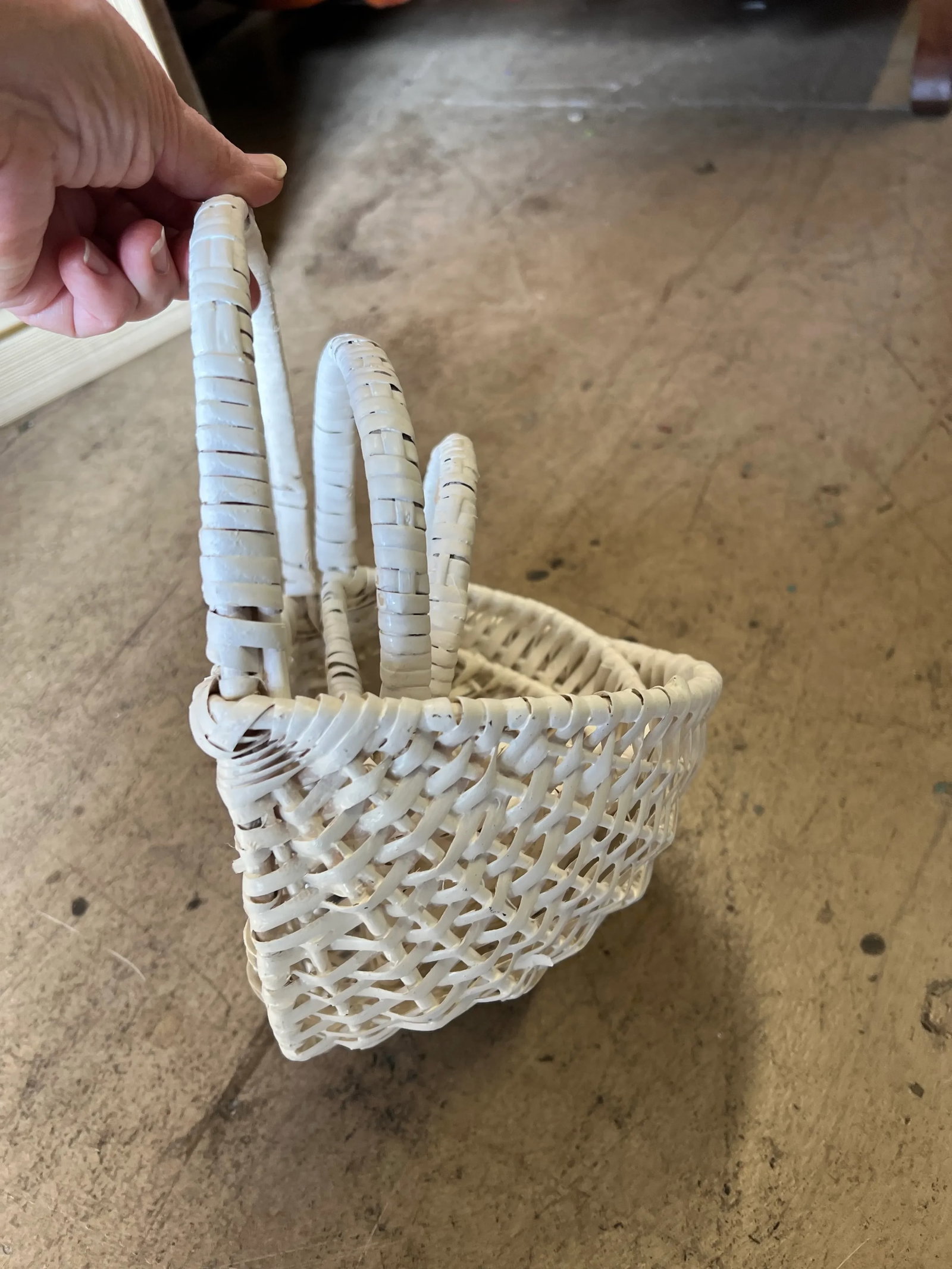 Vintage Nesting Pocket Baskets -Set of 4 - 2