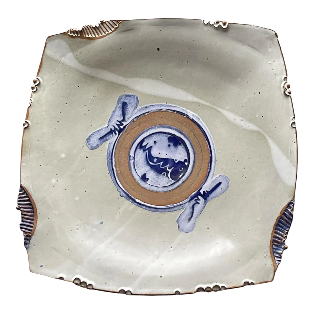 Anthony Stoneware Pedestal Platter: ANTHONY STONEWARE Pedestal Platter This versatile platter is designed for everyday use and is large enough to bring an entire meal to the table in one presentation. We have piled ours with sandwiches