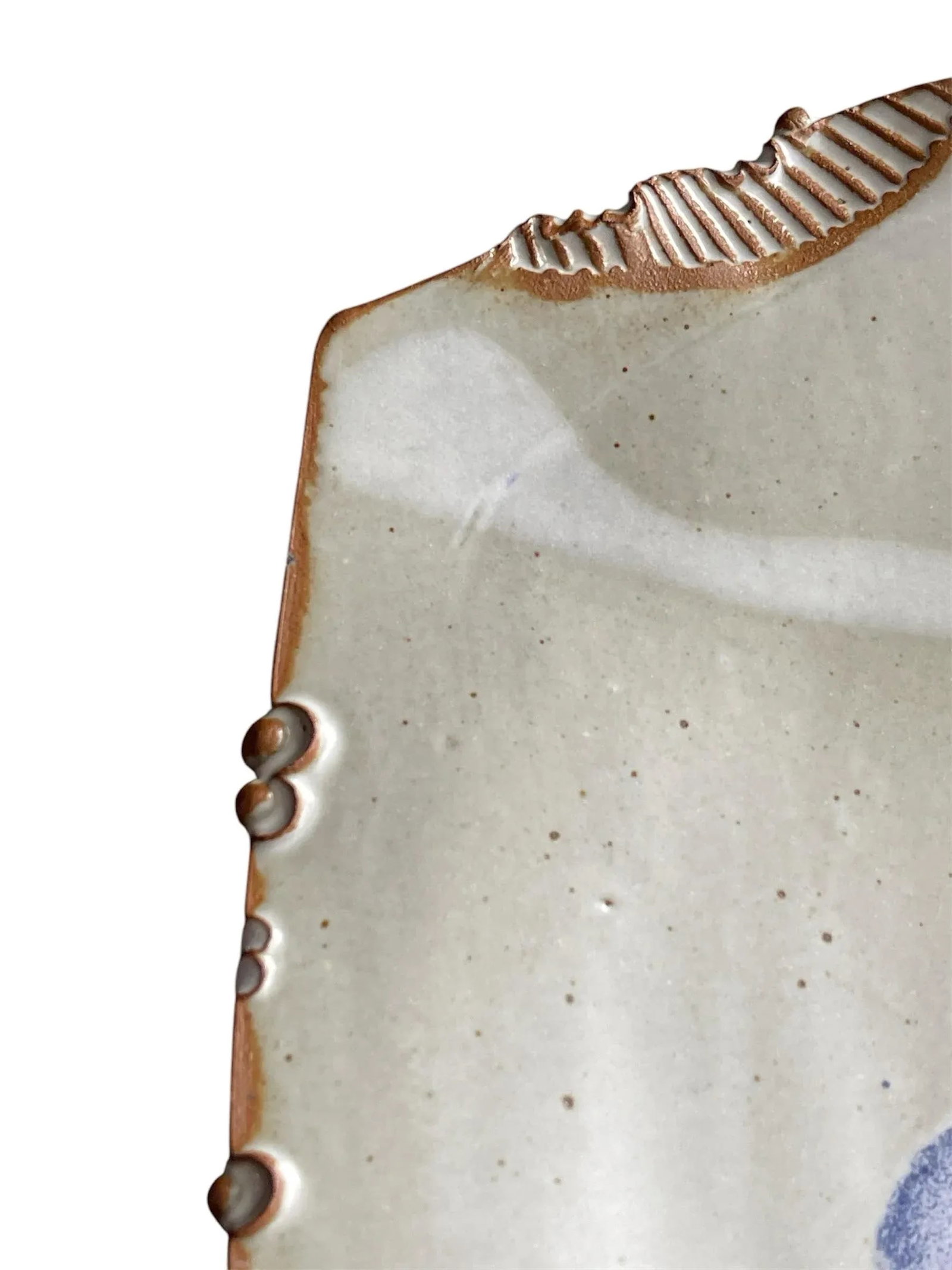 Anthony Stoneware Pedestal Platter - 6