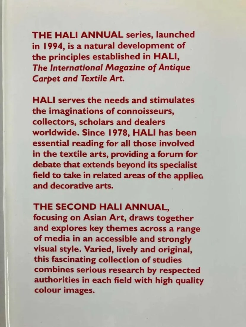 1995 Asian Art, The Second Hali Annual Book - 5