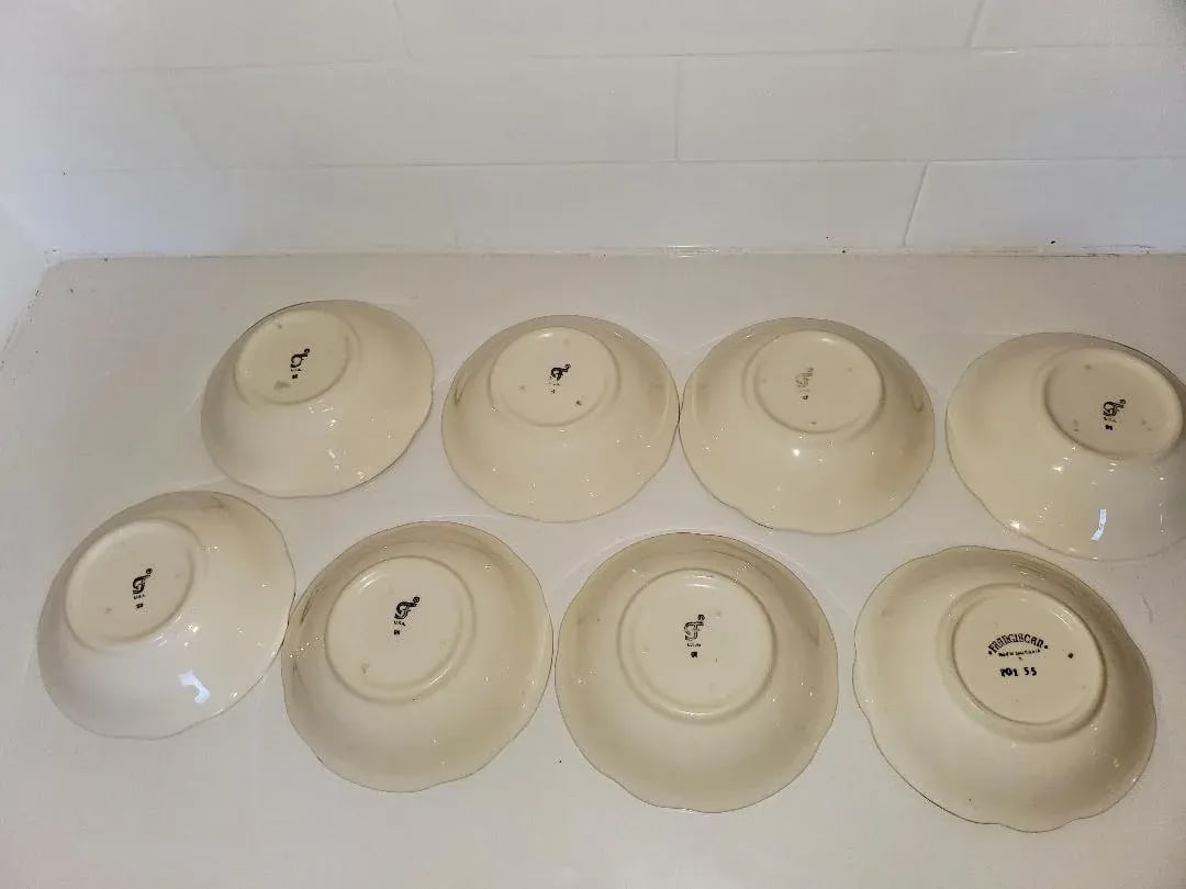 Franciscan Desert Rose Bowls- Set of 8,Vintage - 9