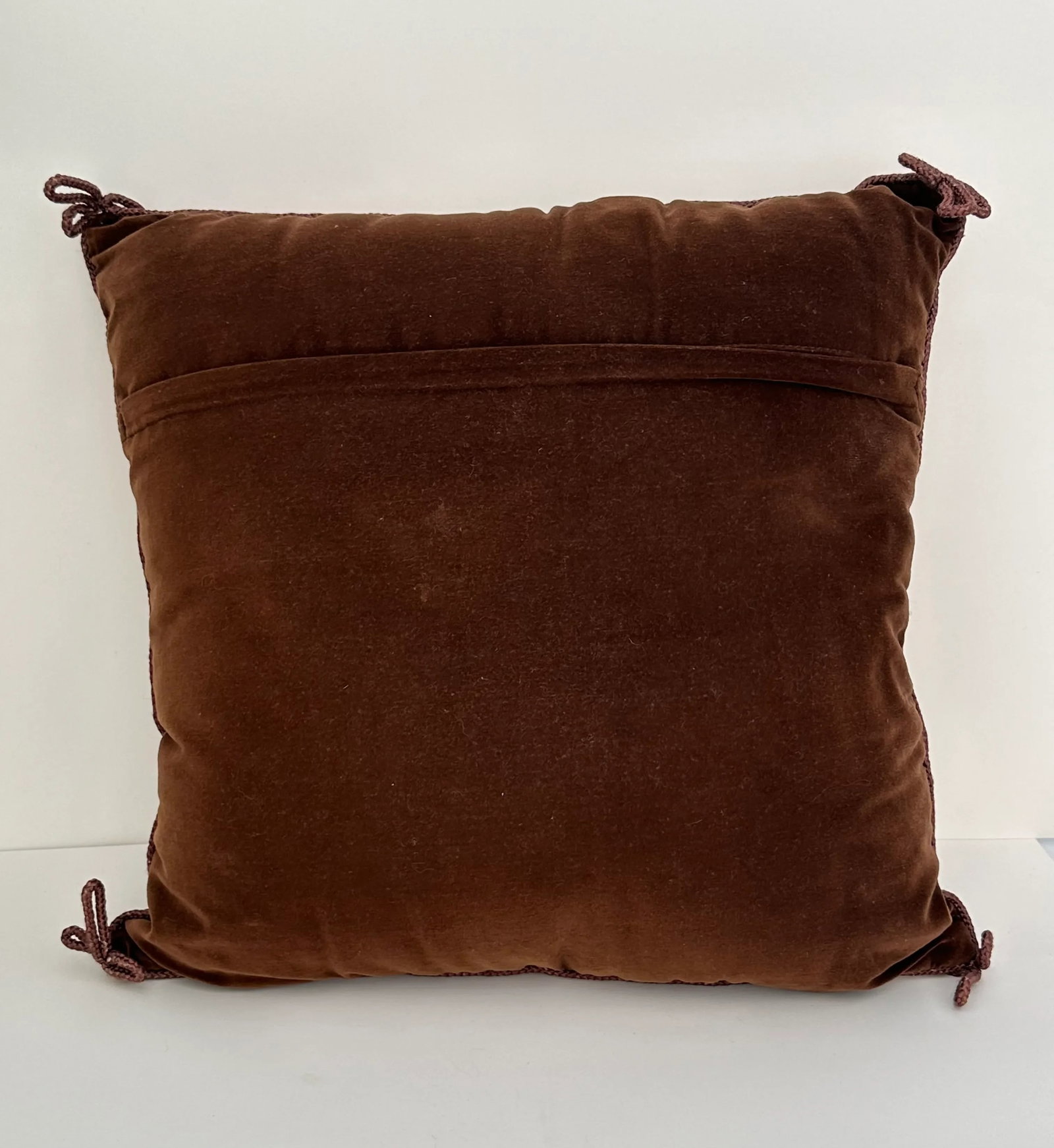 Vintage Fall Harvest Needlepoint Pillow - 6