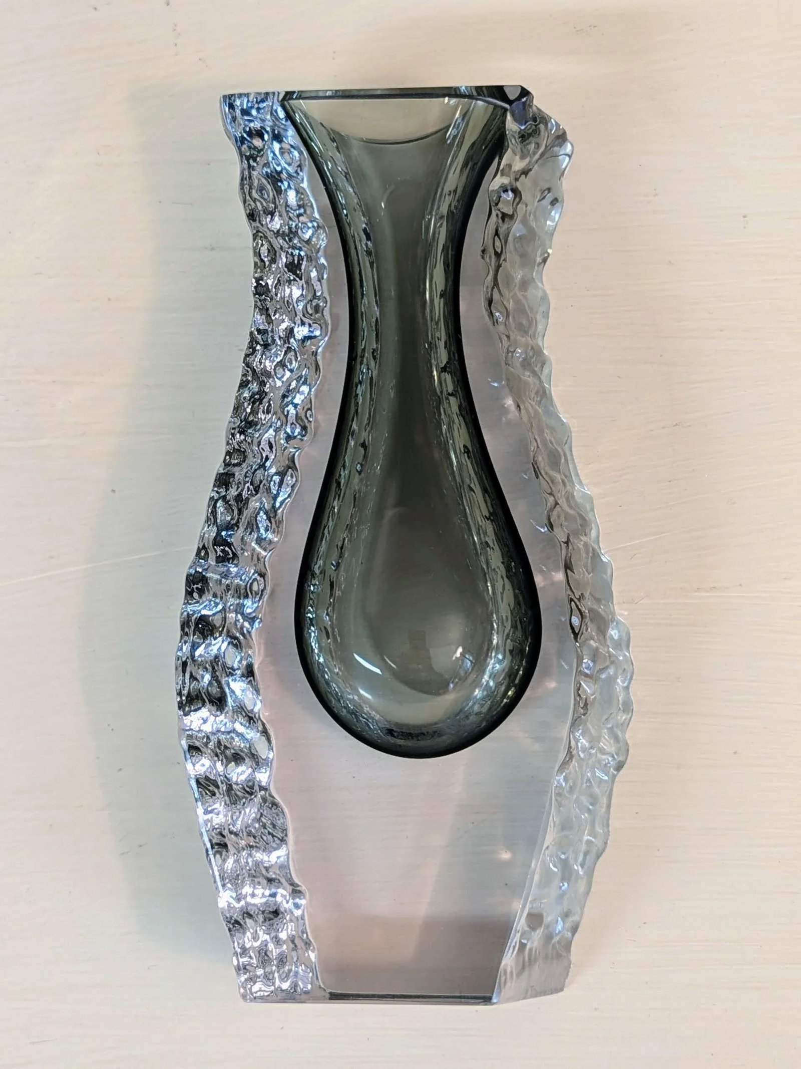 Vintage Murano Attributed Sommerso Vase, G. Campanella - 3