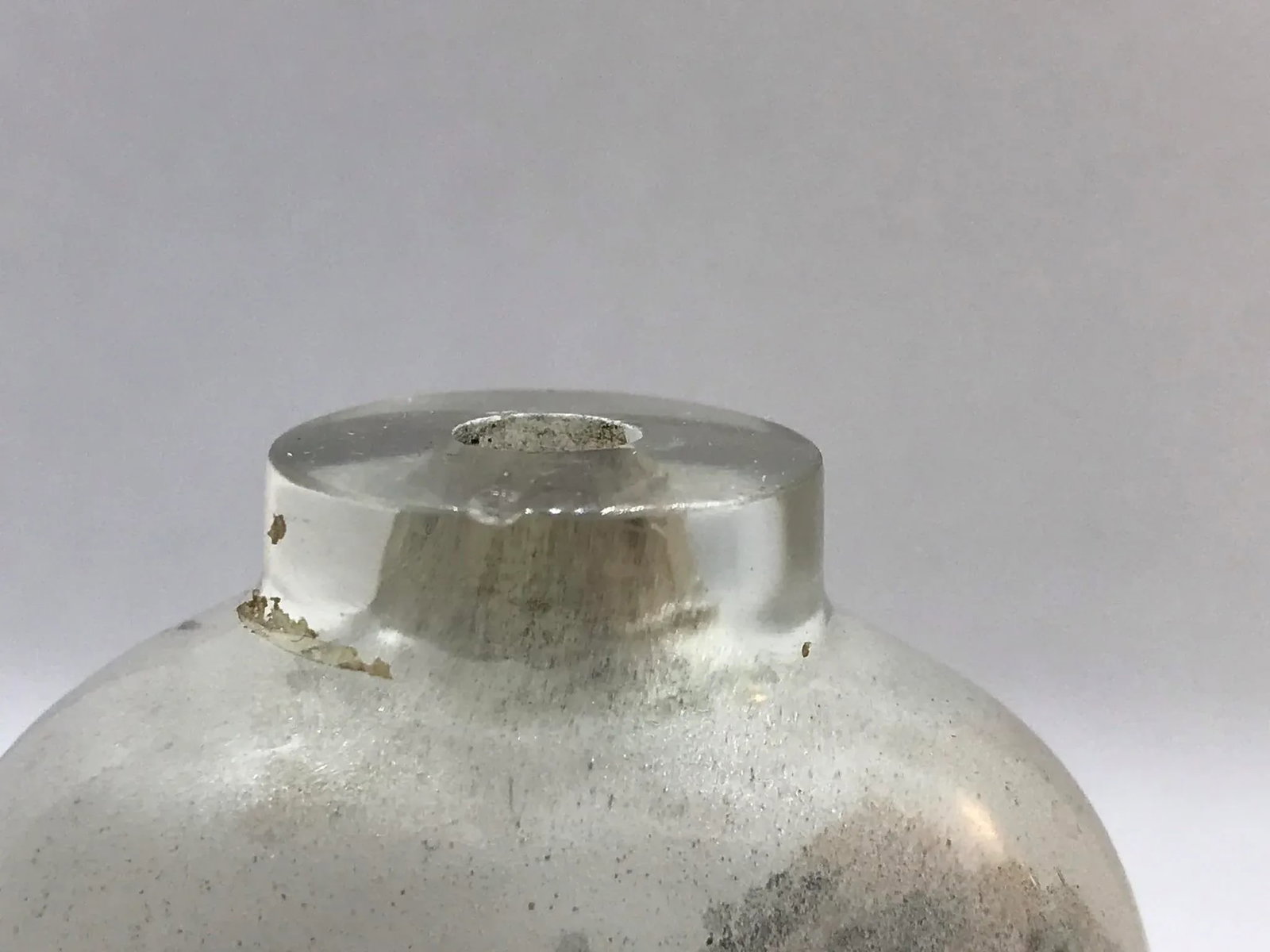 Vintage Inside Painted Snuff Bottle in Landscape Design - 9