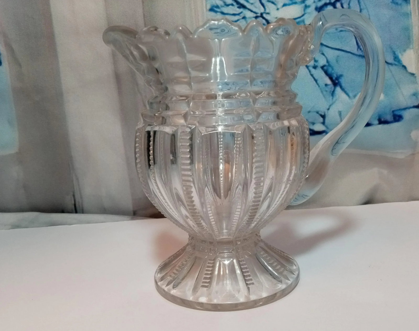 Antique Eapg Higbee Creamer - 2