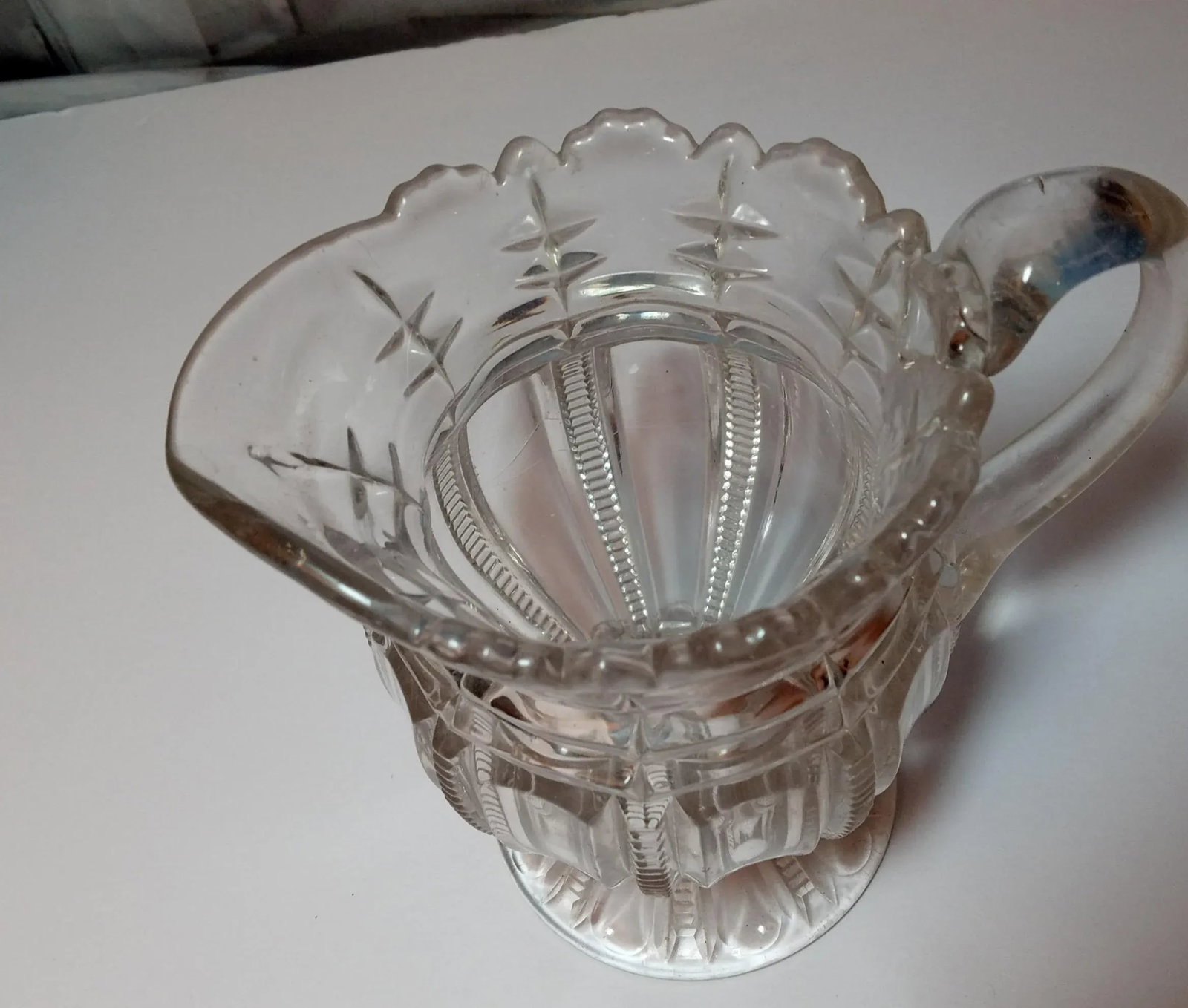 Antique Eapg Higbee Creamer - 5
