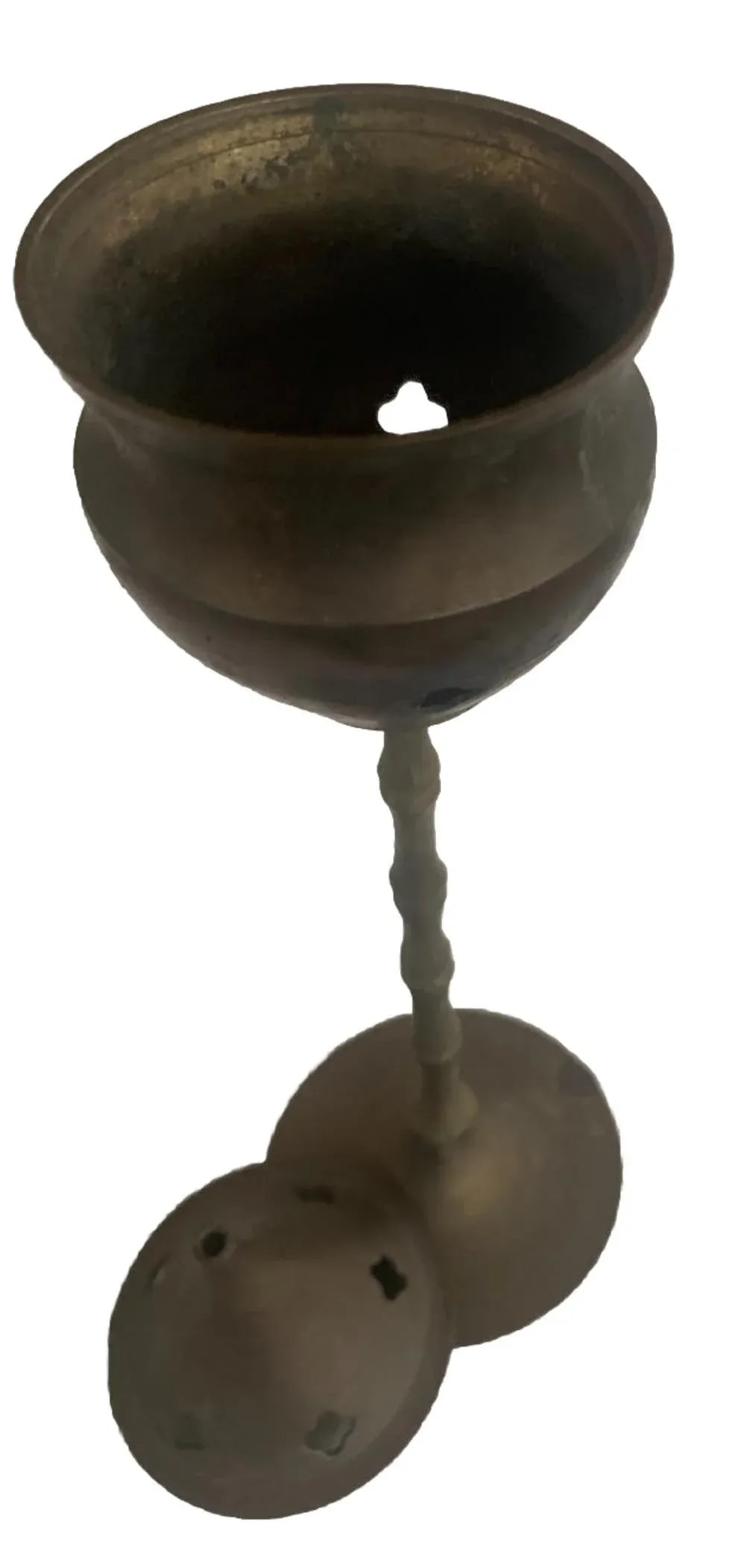 Vintage Brass Incense Tower, Made in India - 2