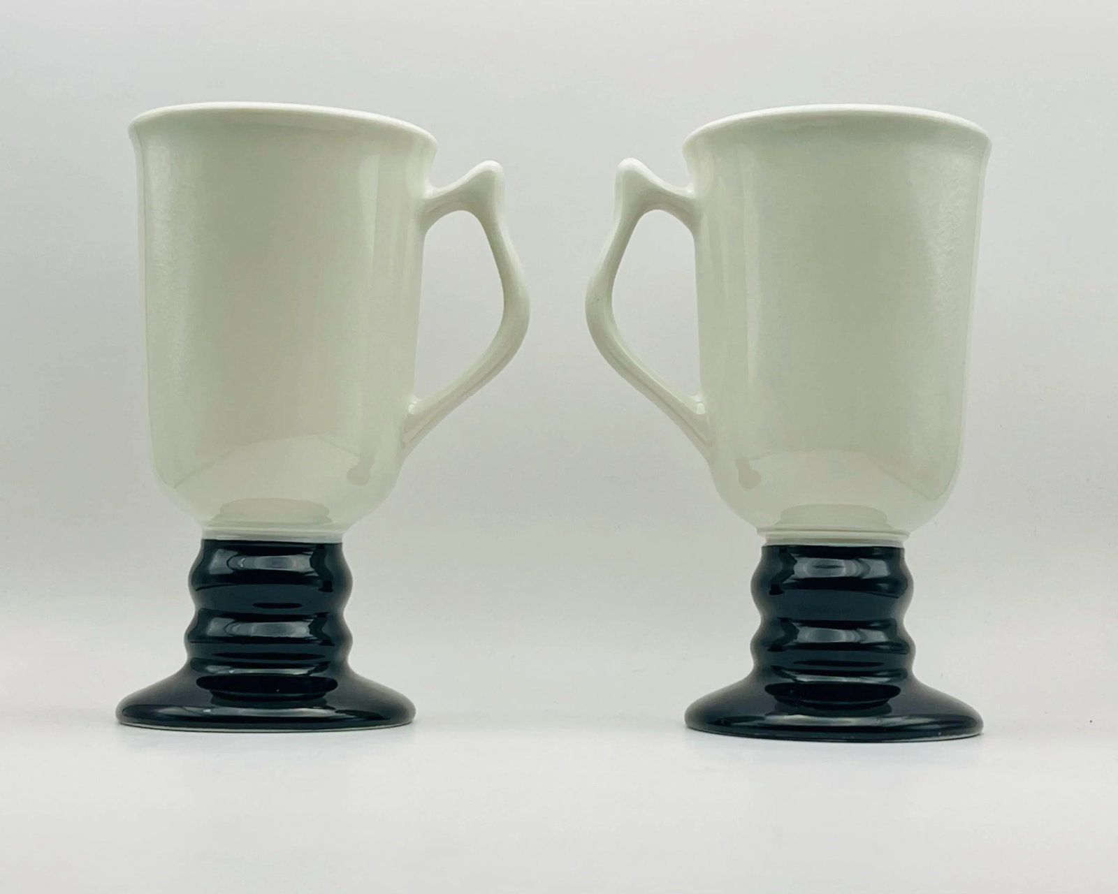 Mid 20th Century Hall China Irish Coffee Mugs- A Pair - 4