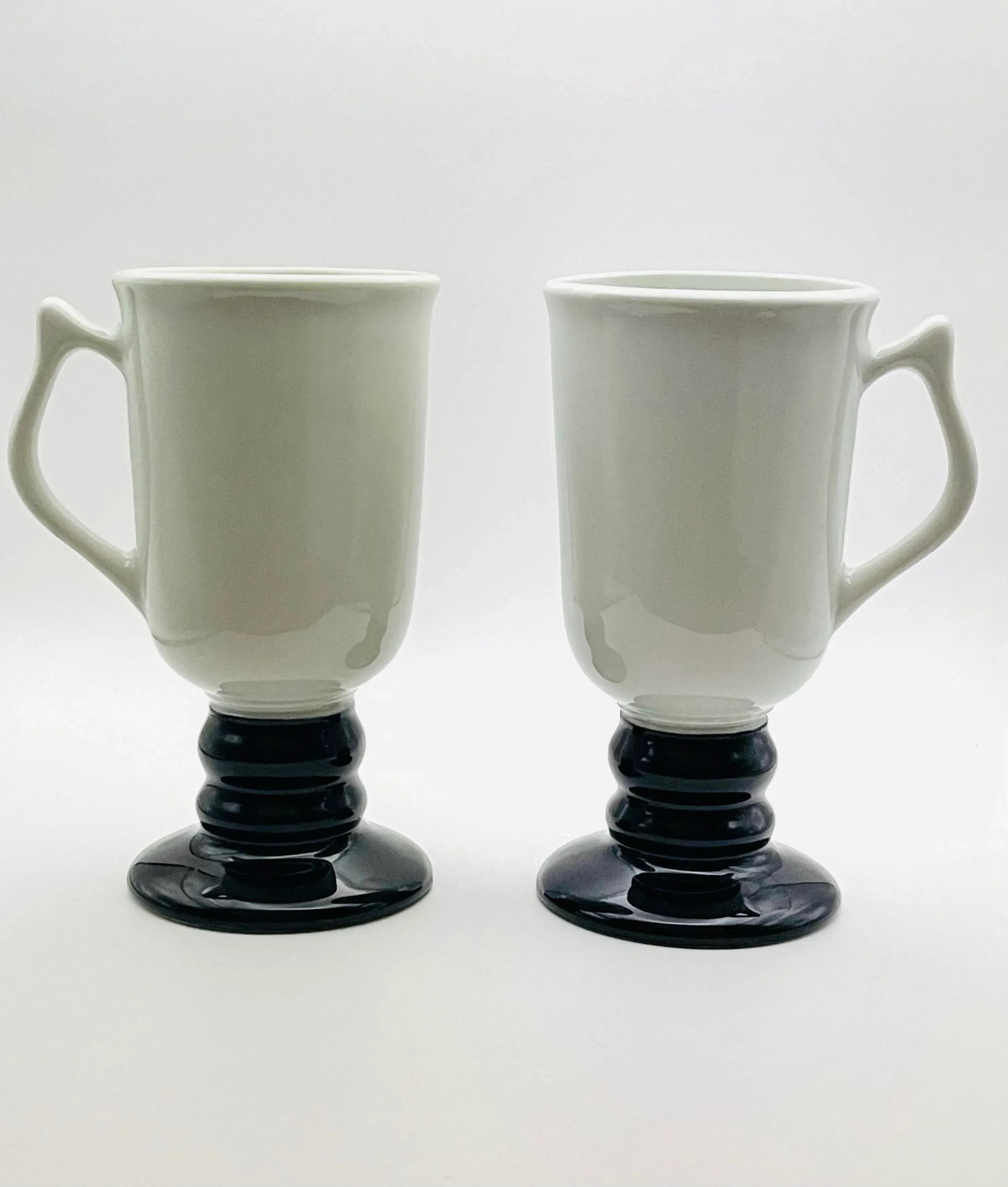 Mid 20th Century Hall China Irish Coffee Mugs- A Pair - 8