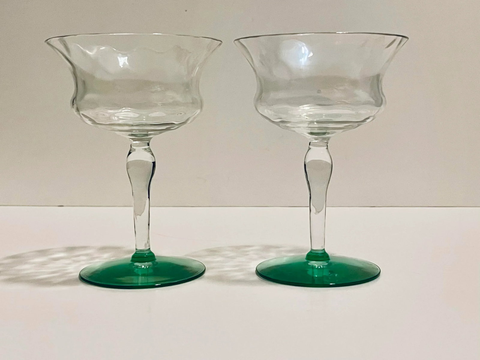 Vintage Fostoria Cocktail Glasses-a Pair - 5