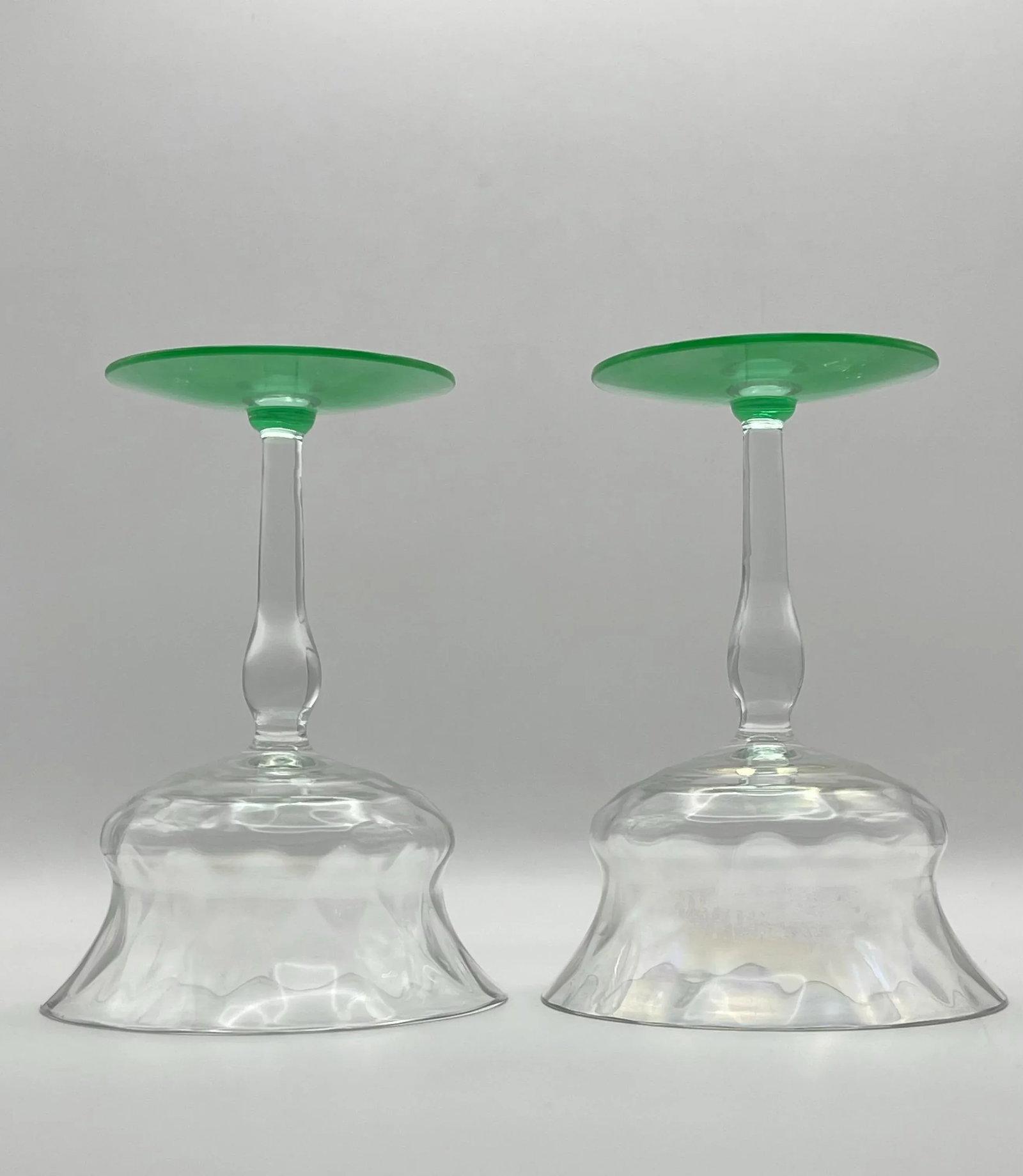 Vintage Fostoria Cocktail Glasses-a Pair - 6