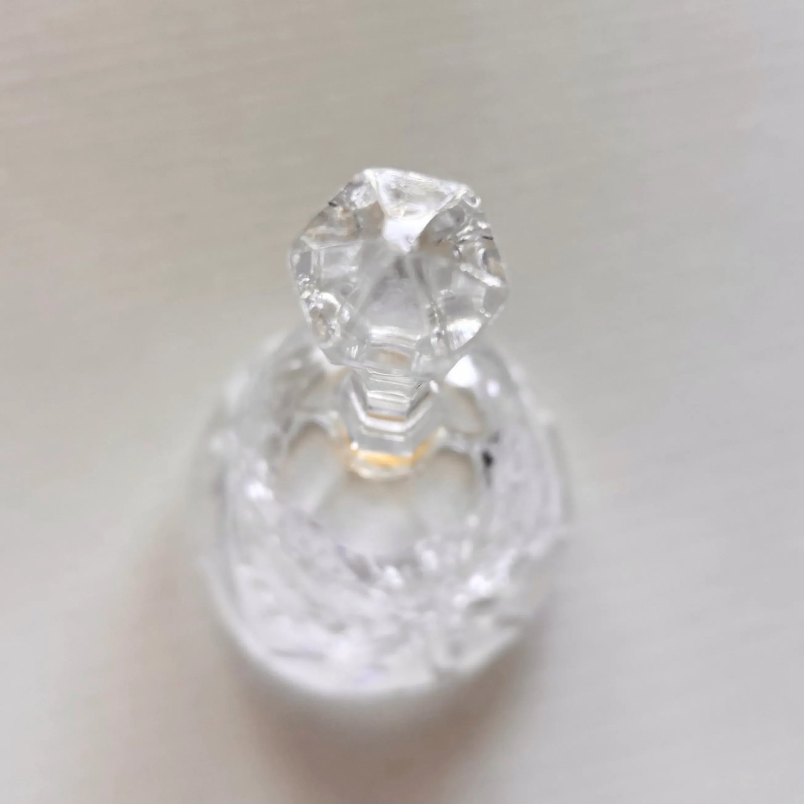 Mid 20th Century Crystal Dinner Hand Bell With Equestrian Horses and Star Design - 8
