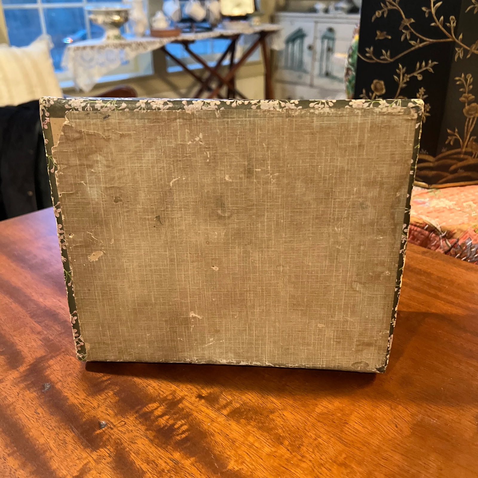 Antique Victorian Celluloid Dressing Table Box - 4