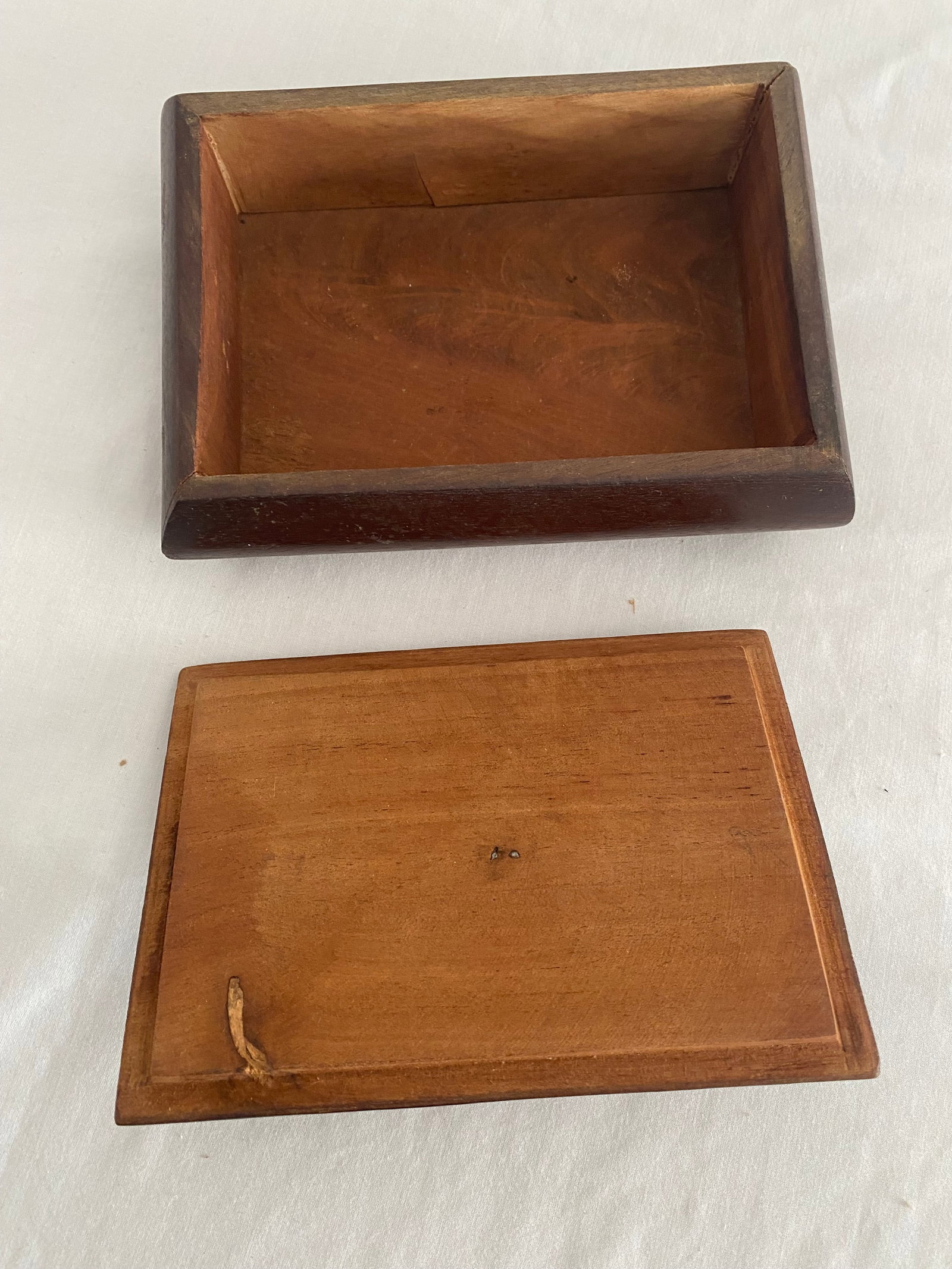 1970s Teak Wooden Trinket/Cigarette Box - 6