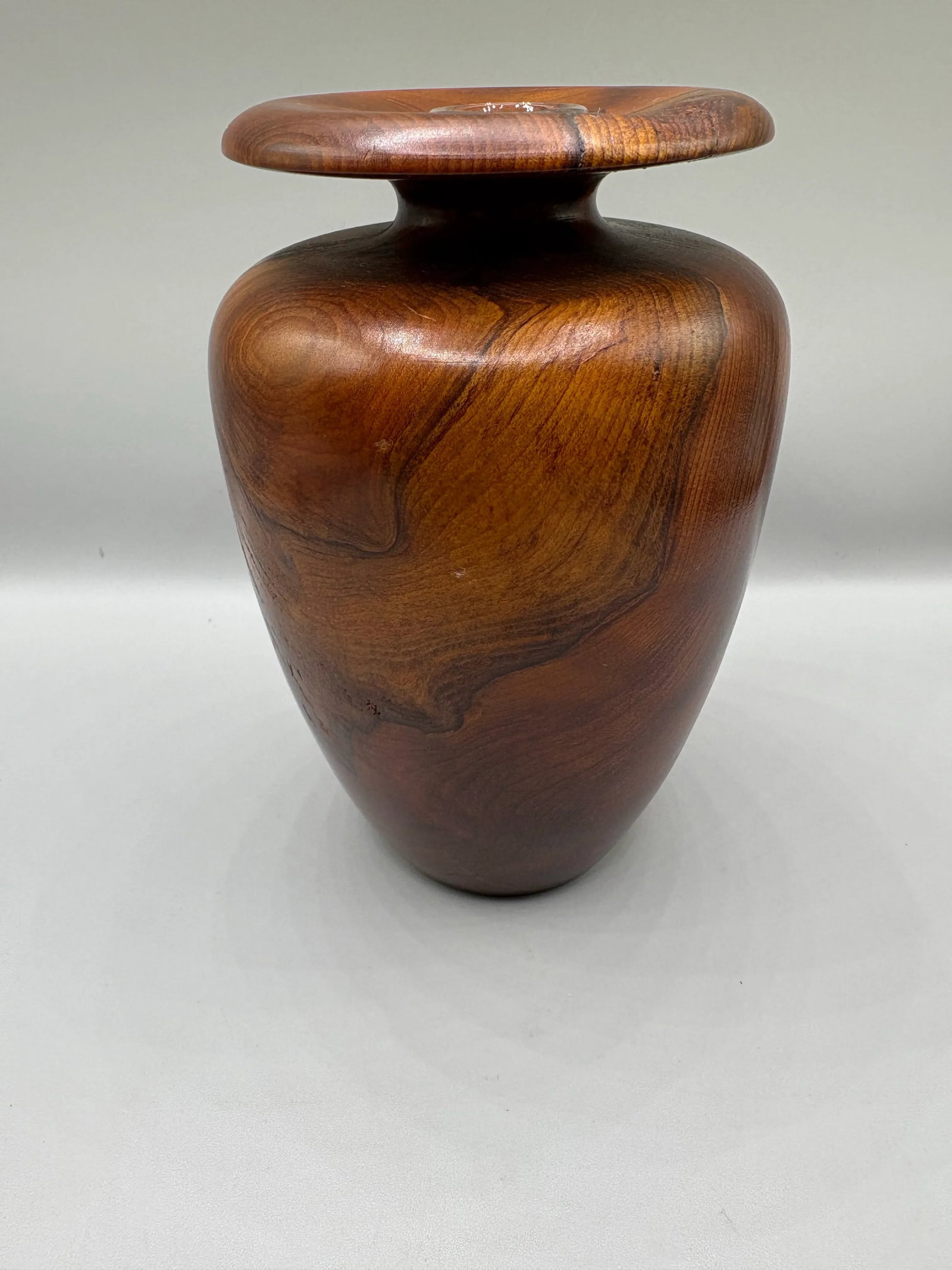 Vintage Redwood Burl Weed Stem Vase by Lr Vansley - 3