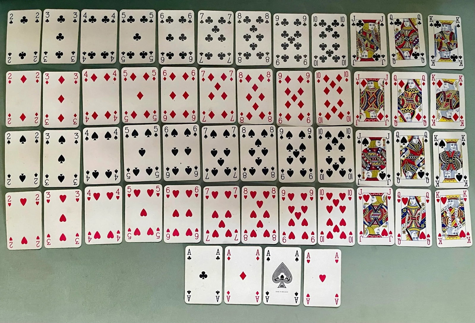 Vintage Golden Bird Playing Cards - 4