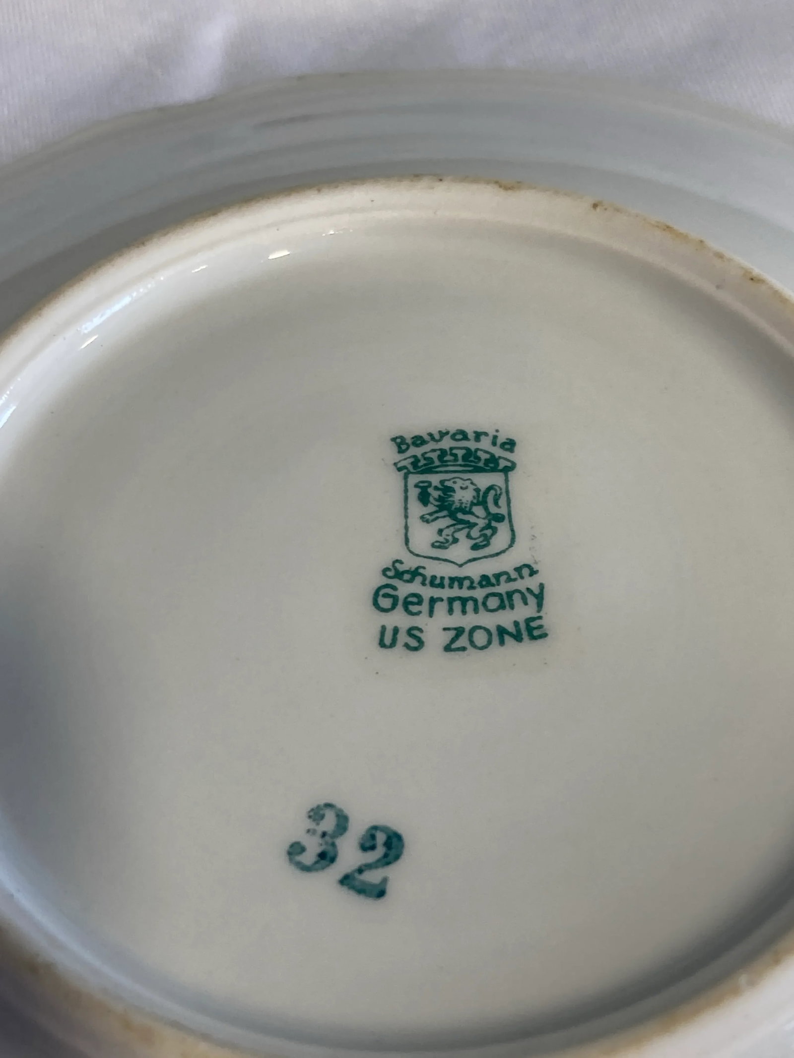 Vintage Schumann Bavaria Floral Demitasse Cup and Saucer - 4