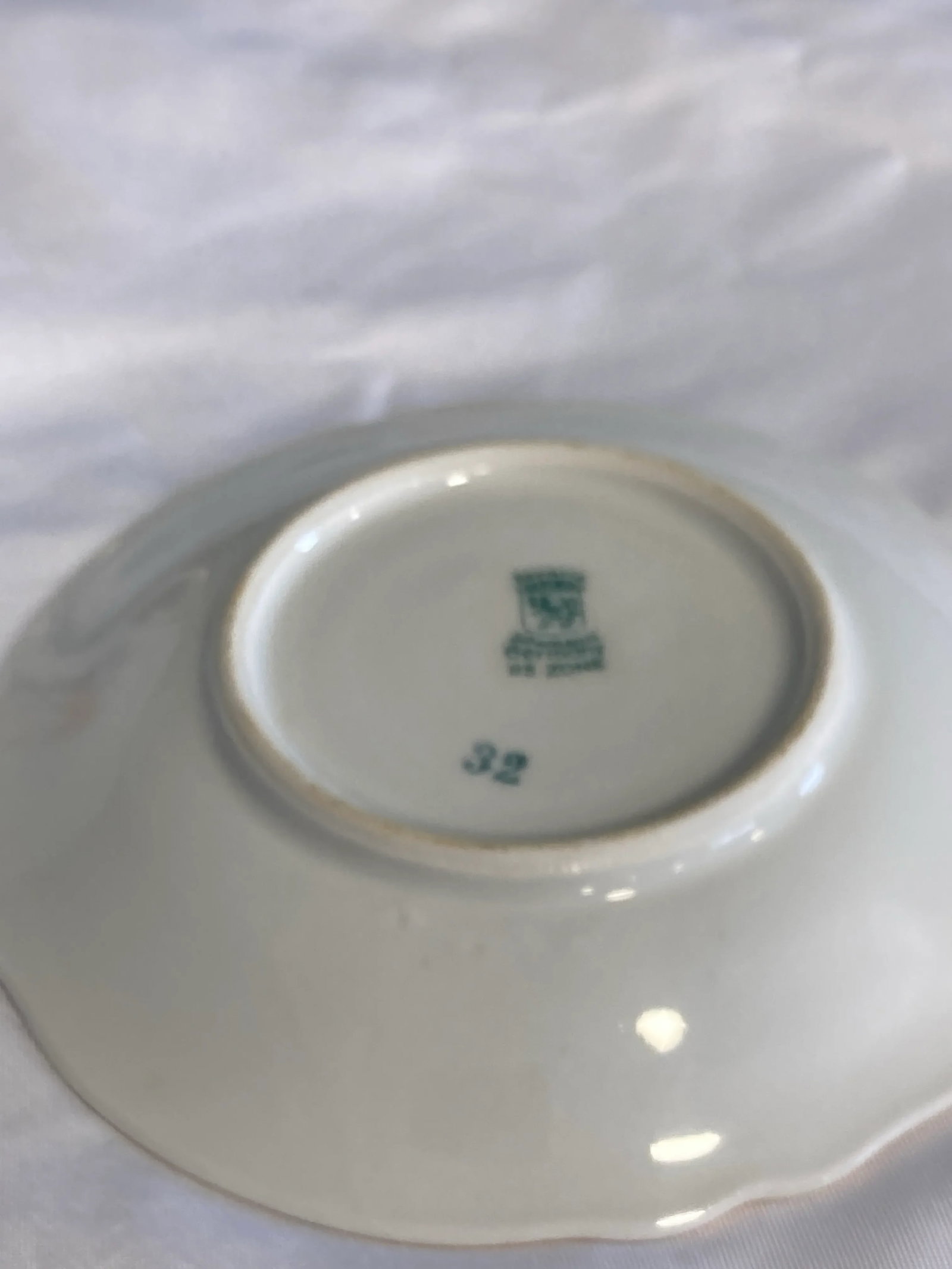 Vintage Schumann Bavaria Floral Demitasse Cup and Saucer - 7