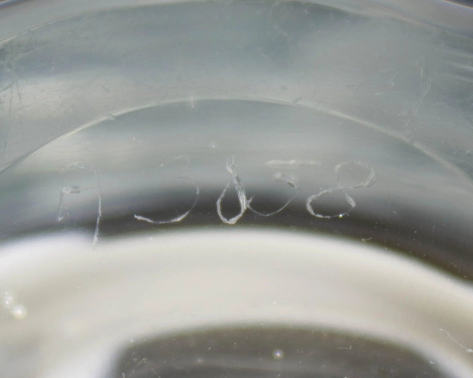 Kosta Swedish Glass Vase With Etched Squirrel - 6